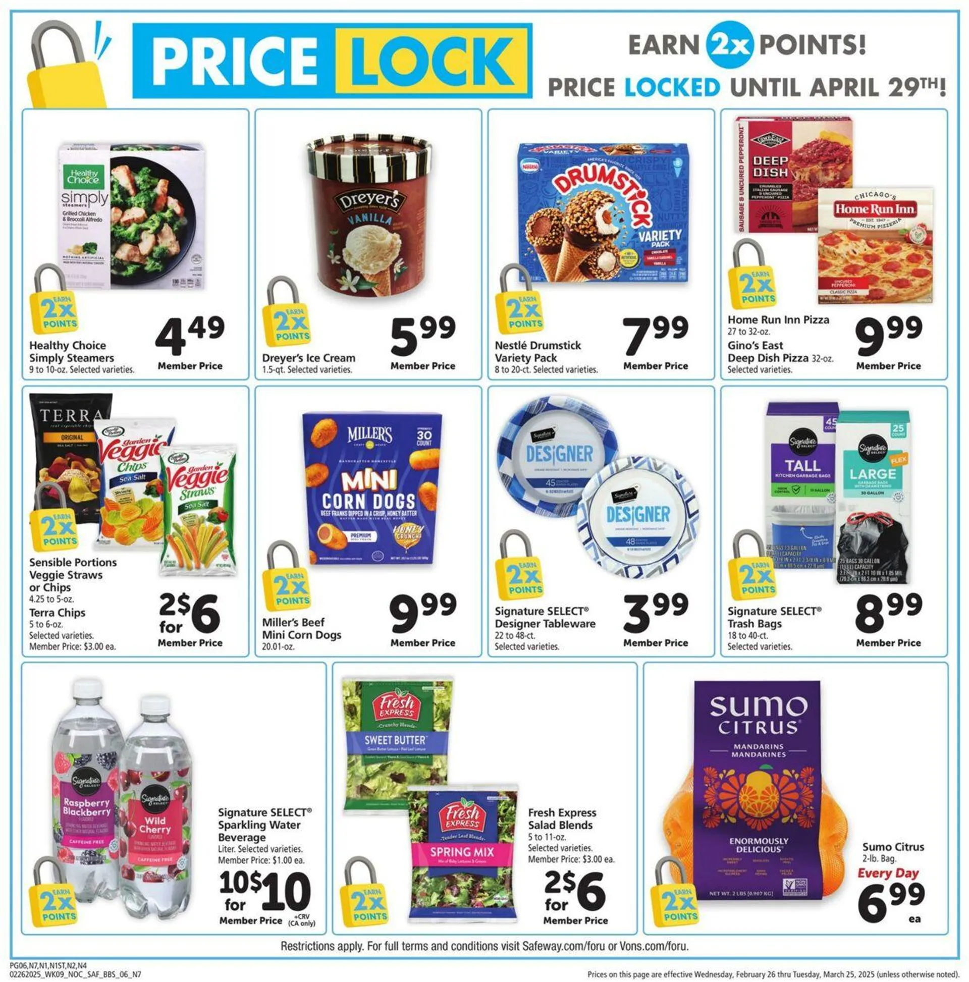 Catálogo de Safeway Current weekly ad 26 de febrero al 25 de marzo 2025 - Página 6