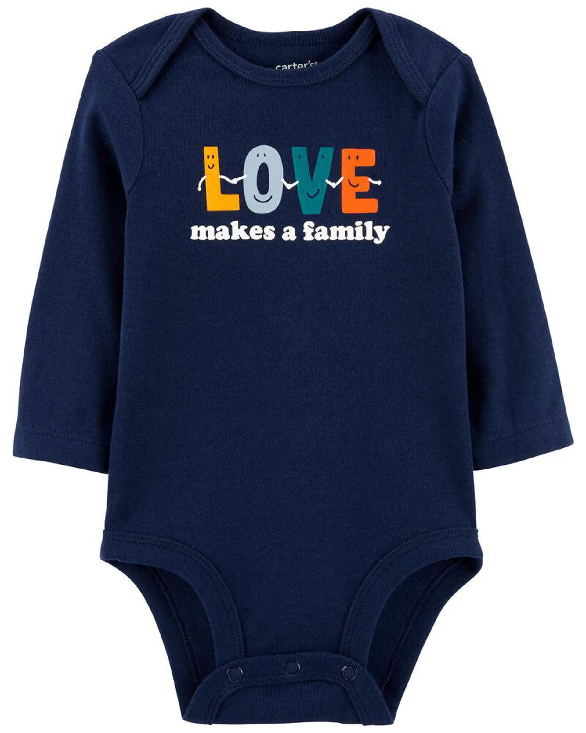 Baby Love Makes A Family Original Bodysuit