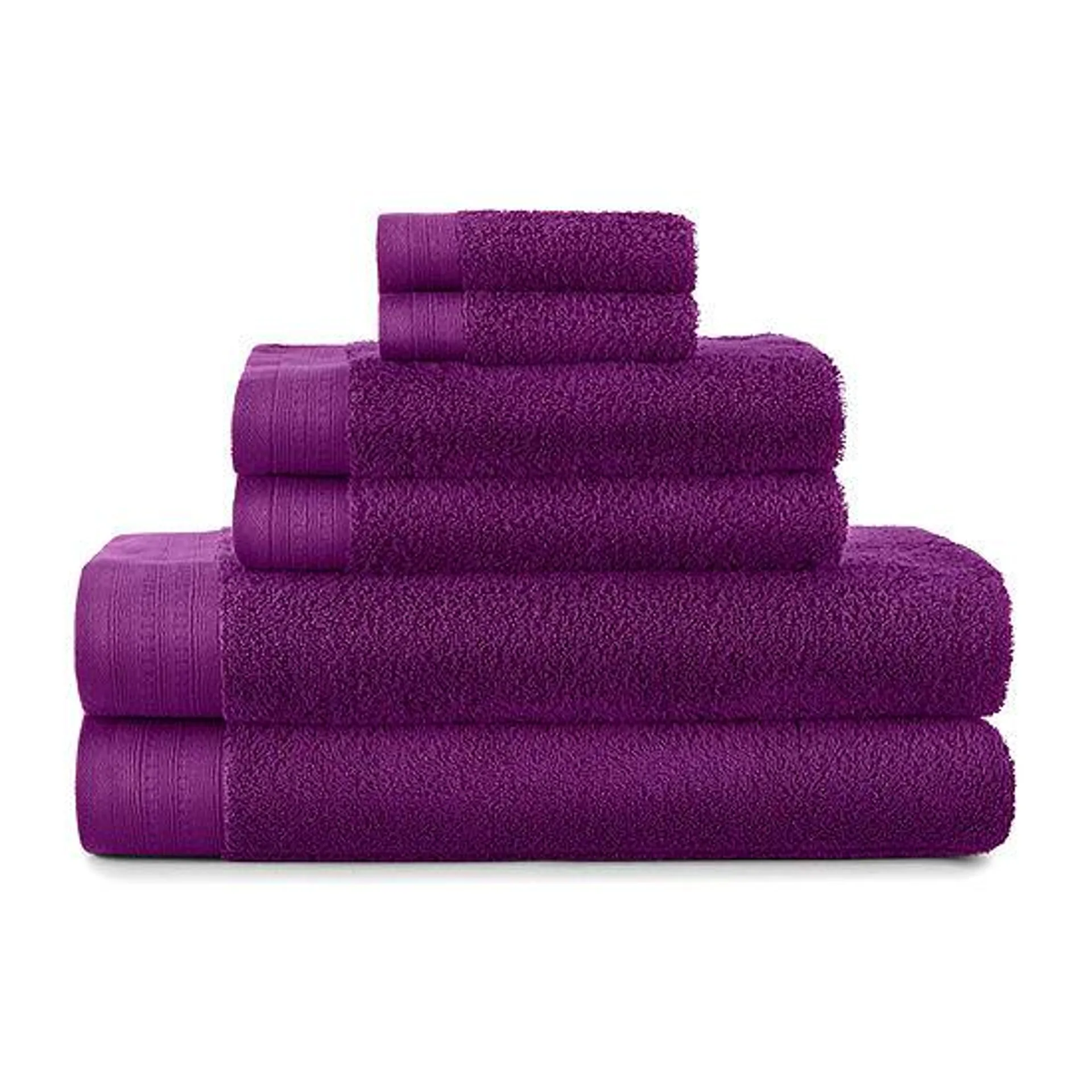 Distant Lands Perfect Color Solid Bath Towel Set