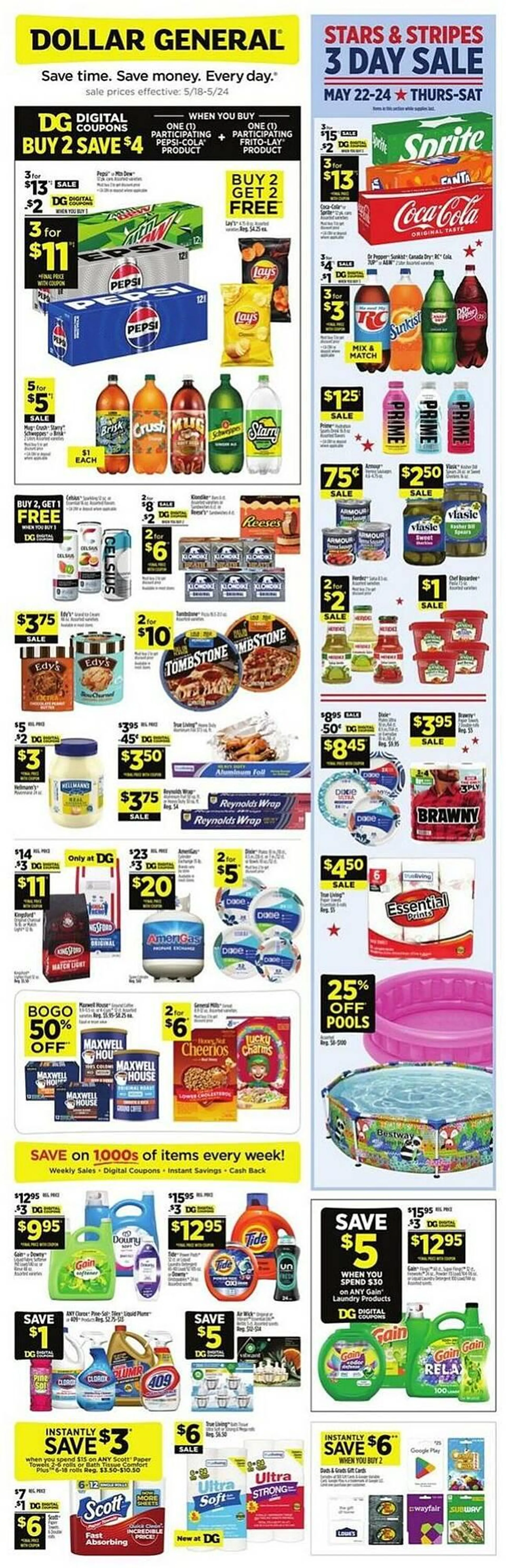 Dollar General Weekly Ad - 1