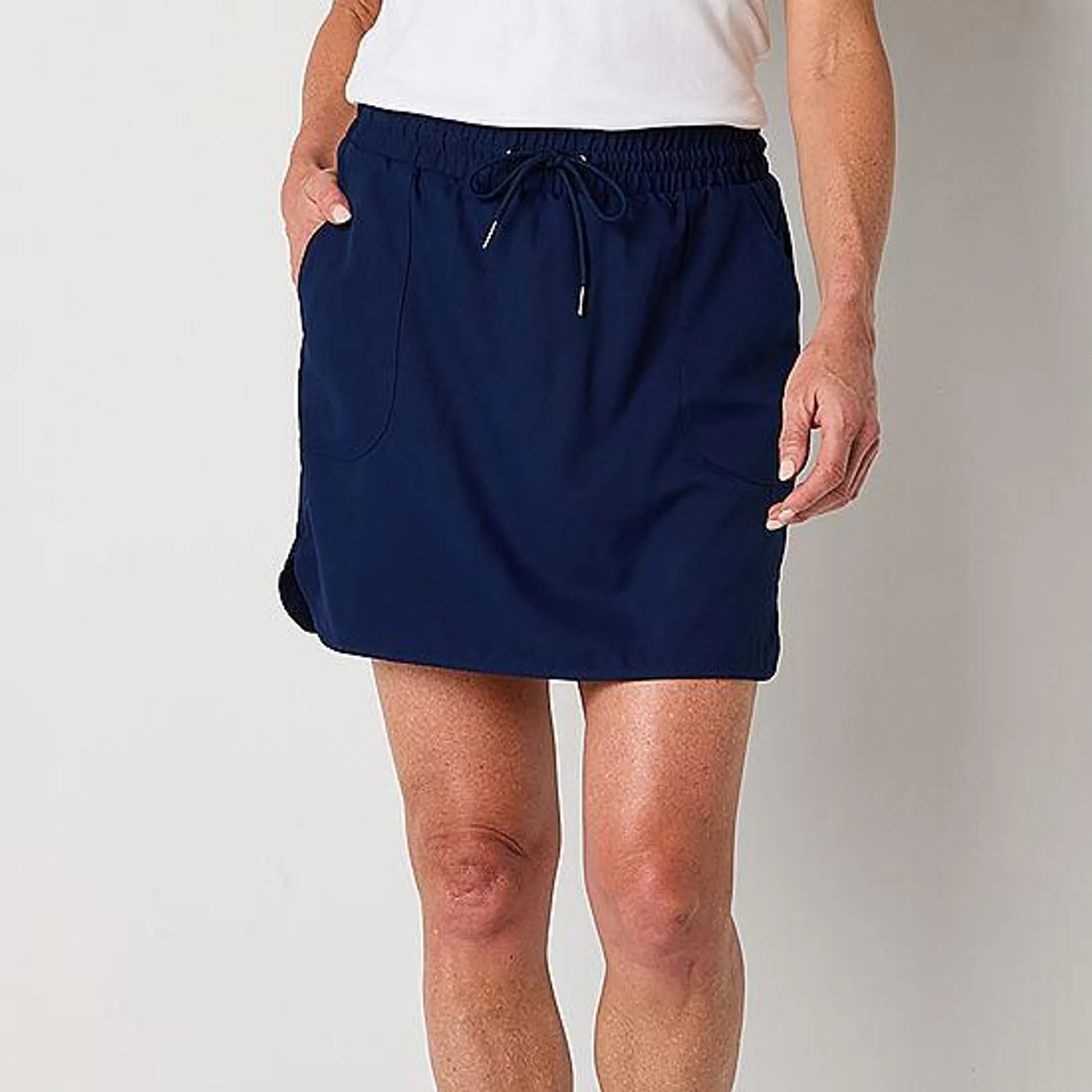 St. John's Bay Womens Mid Rise Skort