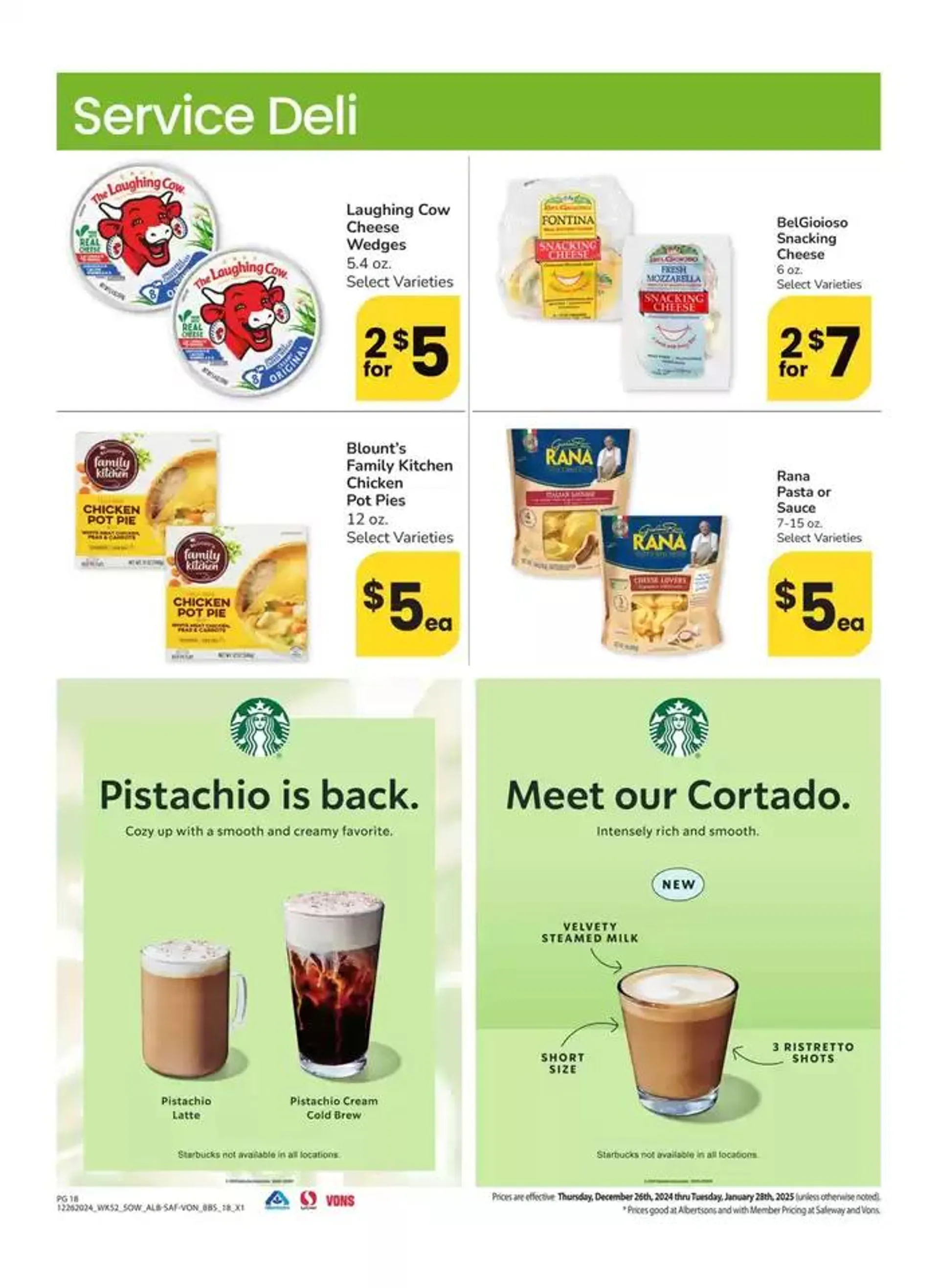 Weekly ad Albertsons - Southwest - BBS from December 26 to January 28 2025 - Page 18