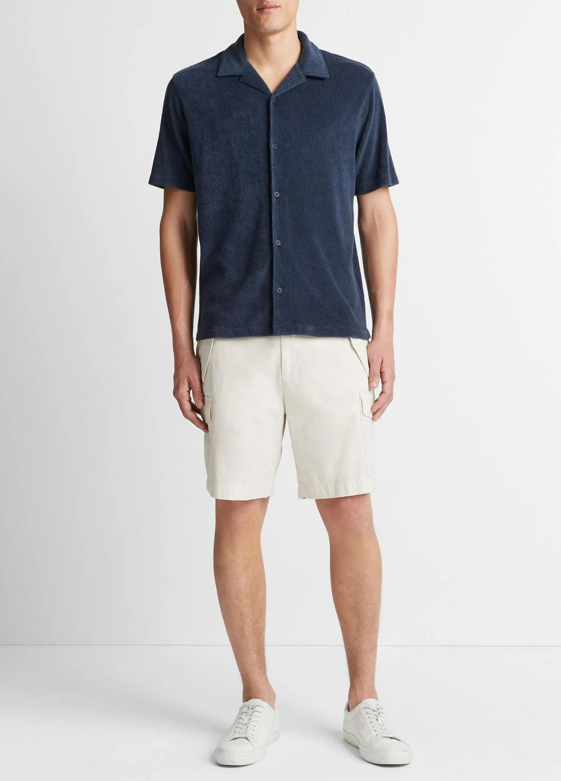 Pima Cotton Terry Cabana Shirt