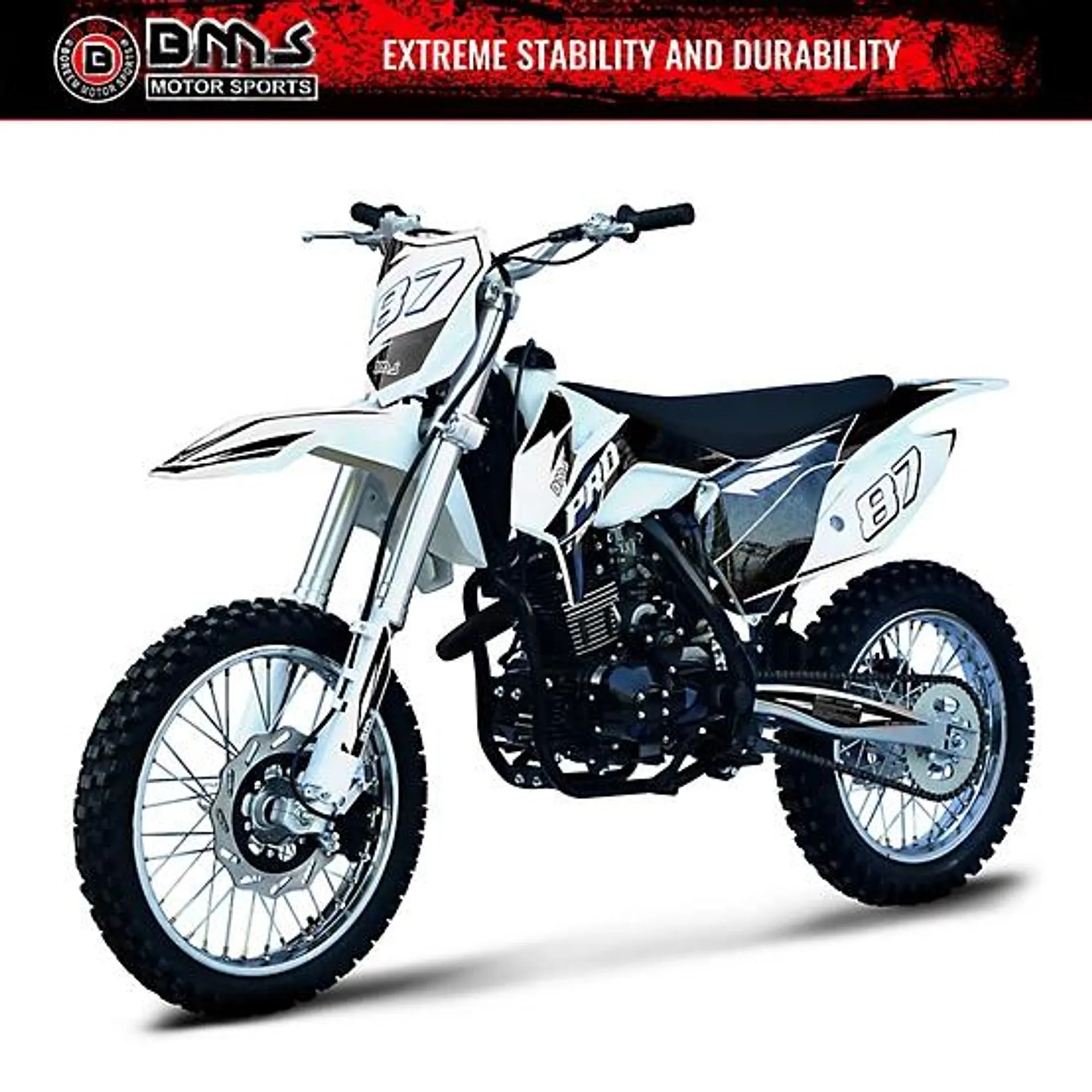 Pro X 200 Gas Dirt Bike, Black