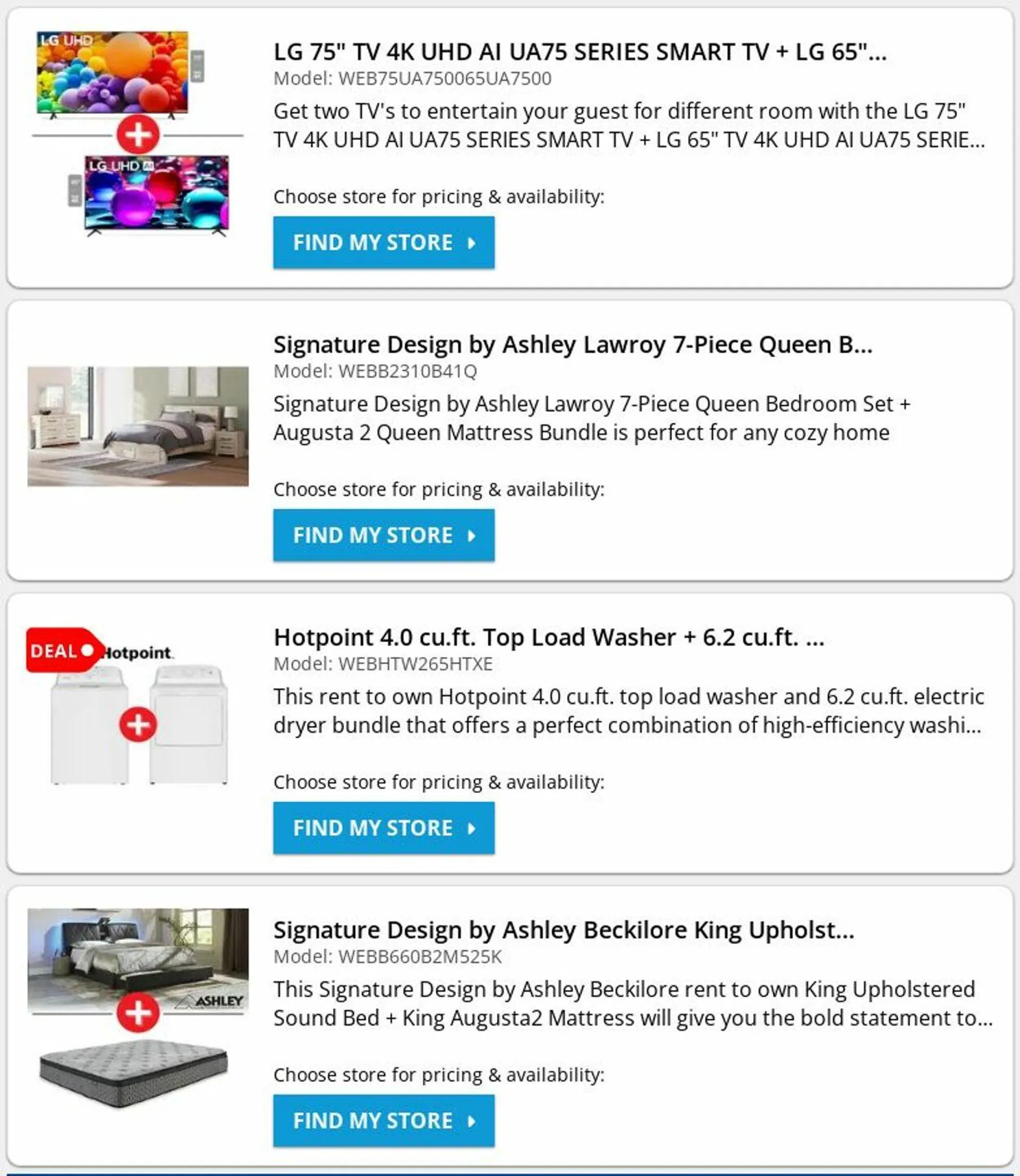 Weekly ad Rent-A-Center from August 18 to August 27 2025 - Page 1