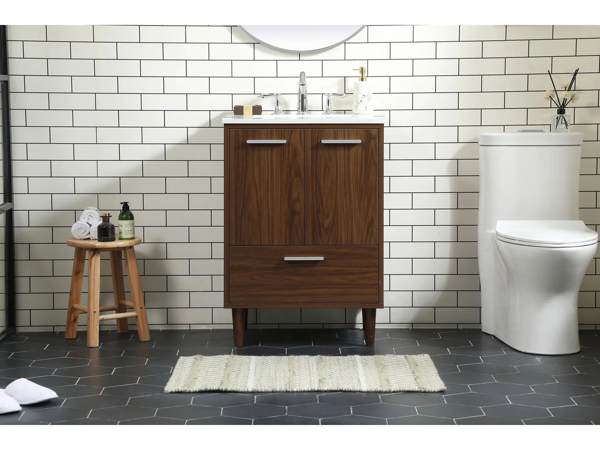 Baldwin 24" Single Bathroom Vanity Set