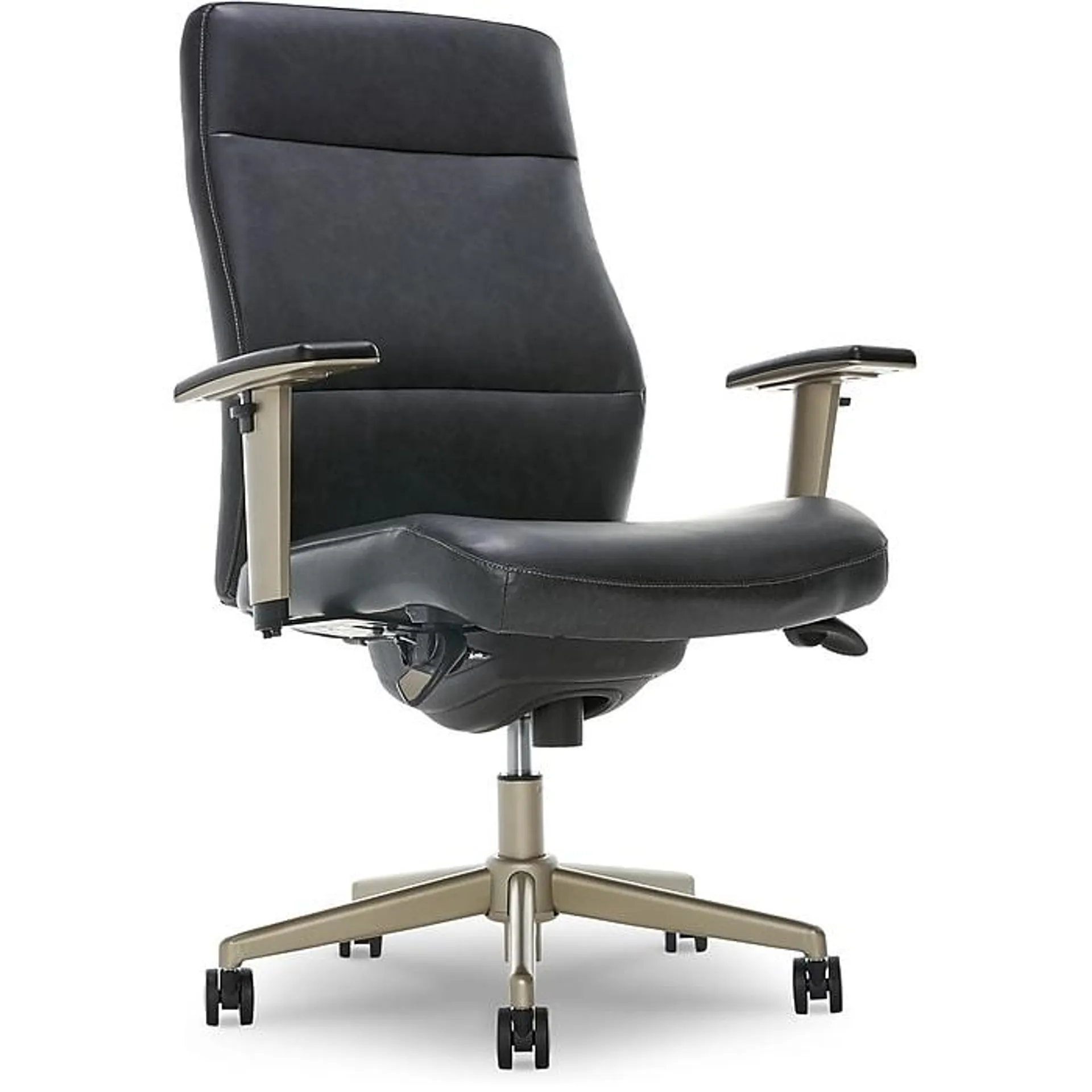 La-Z-Boy Baylor Ergonomic Faux Leather Swivel Executive Chair,