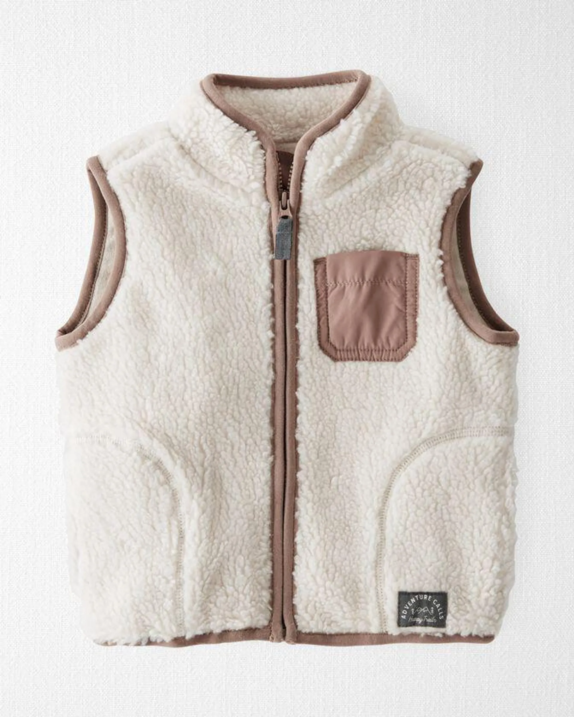 Baby Recycled Sherpa Vest