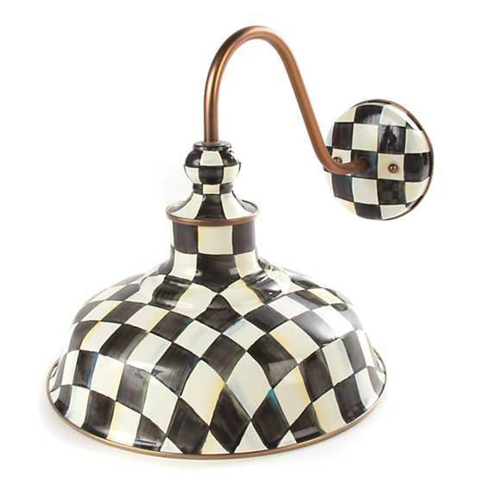 Courtly Check Barn Sconce - 12"