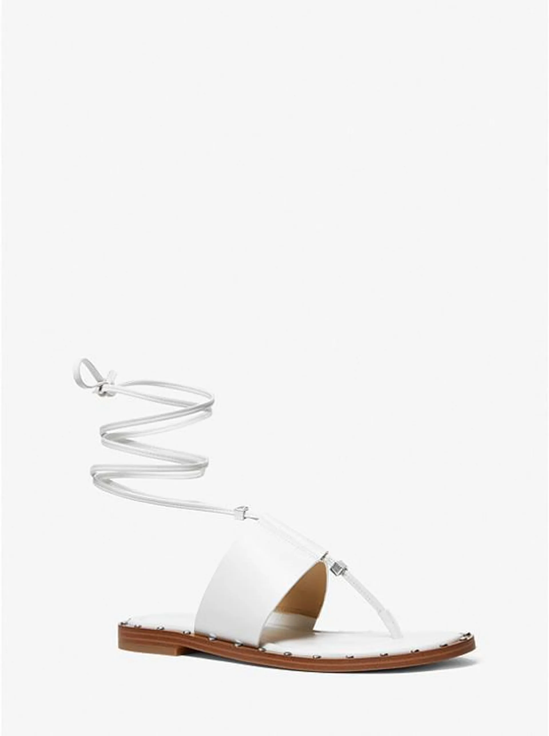 Jagger Leather Lace-Up Sandal