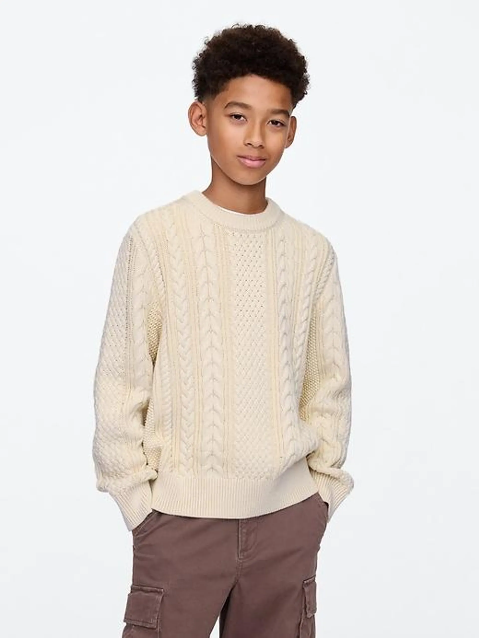 Kids Classic Cable-Knit Sweater