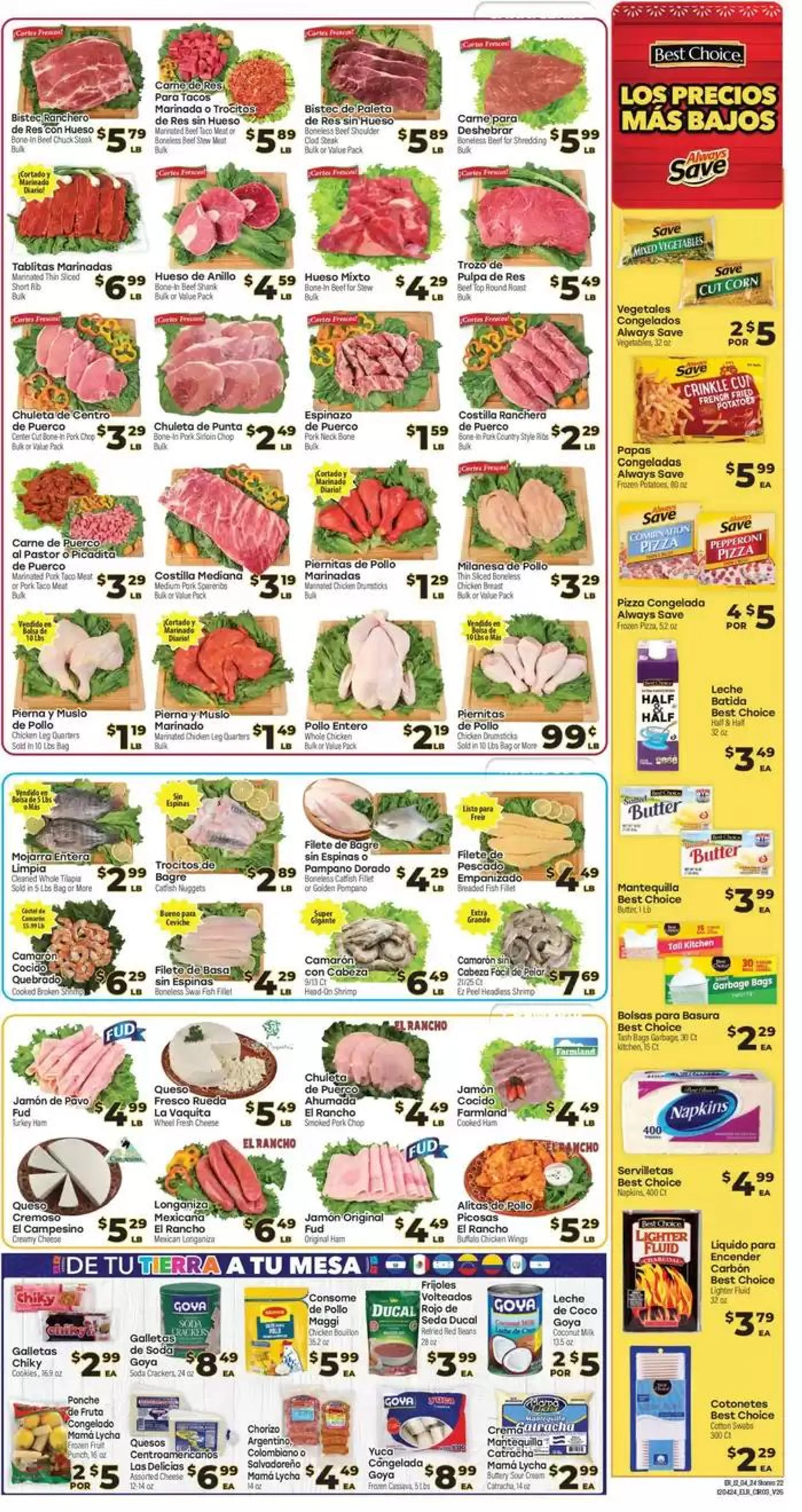 Weekly ad Supermercado El Rancho Weekly ad from December 4 to December 18 2024 - Page 3