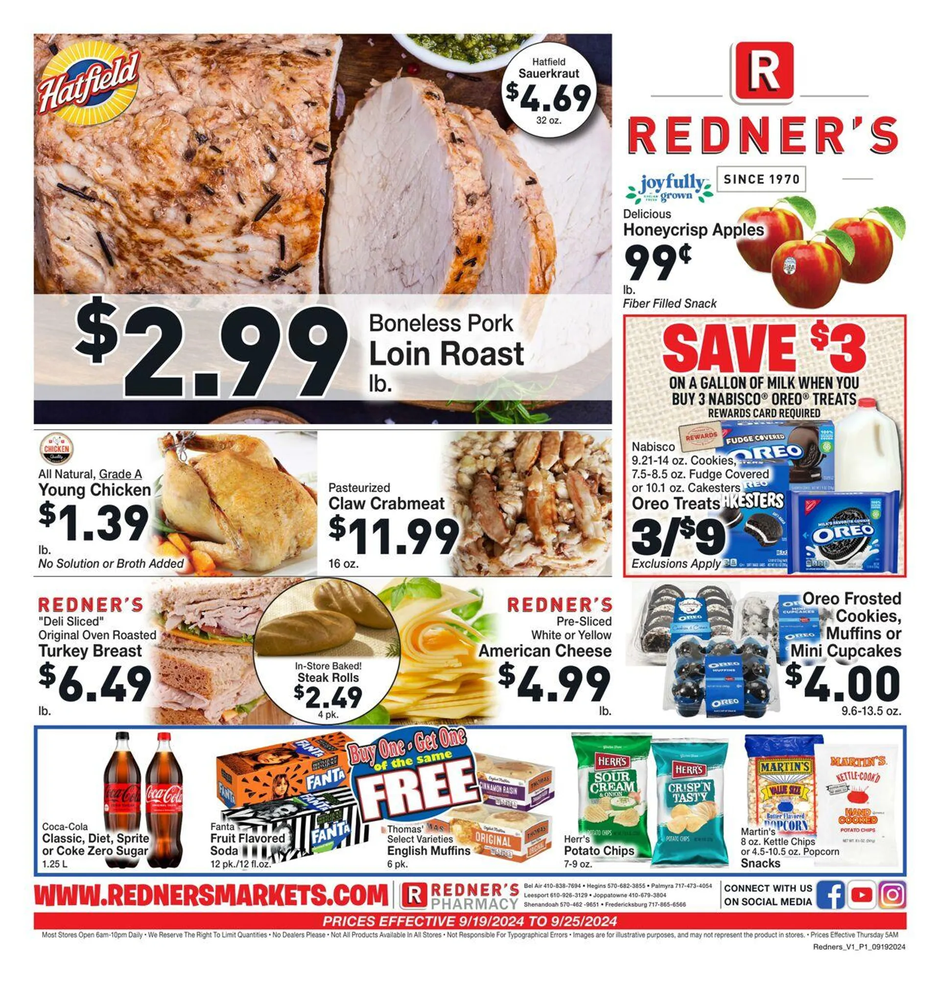 Redner’s Warehouse Market Current weekly ad - 1