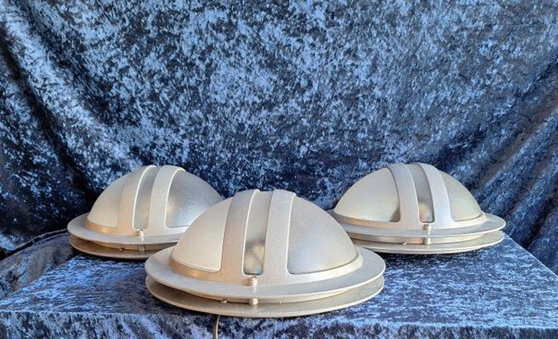 Vintage Italian Wall Lamps, 2000s, Set of 3