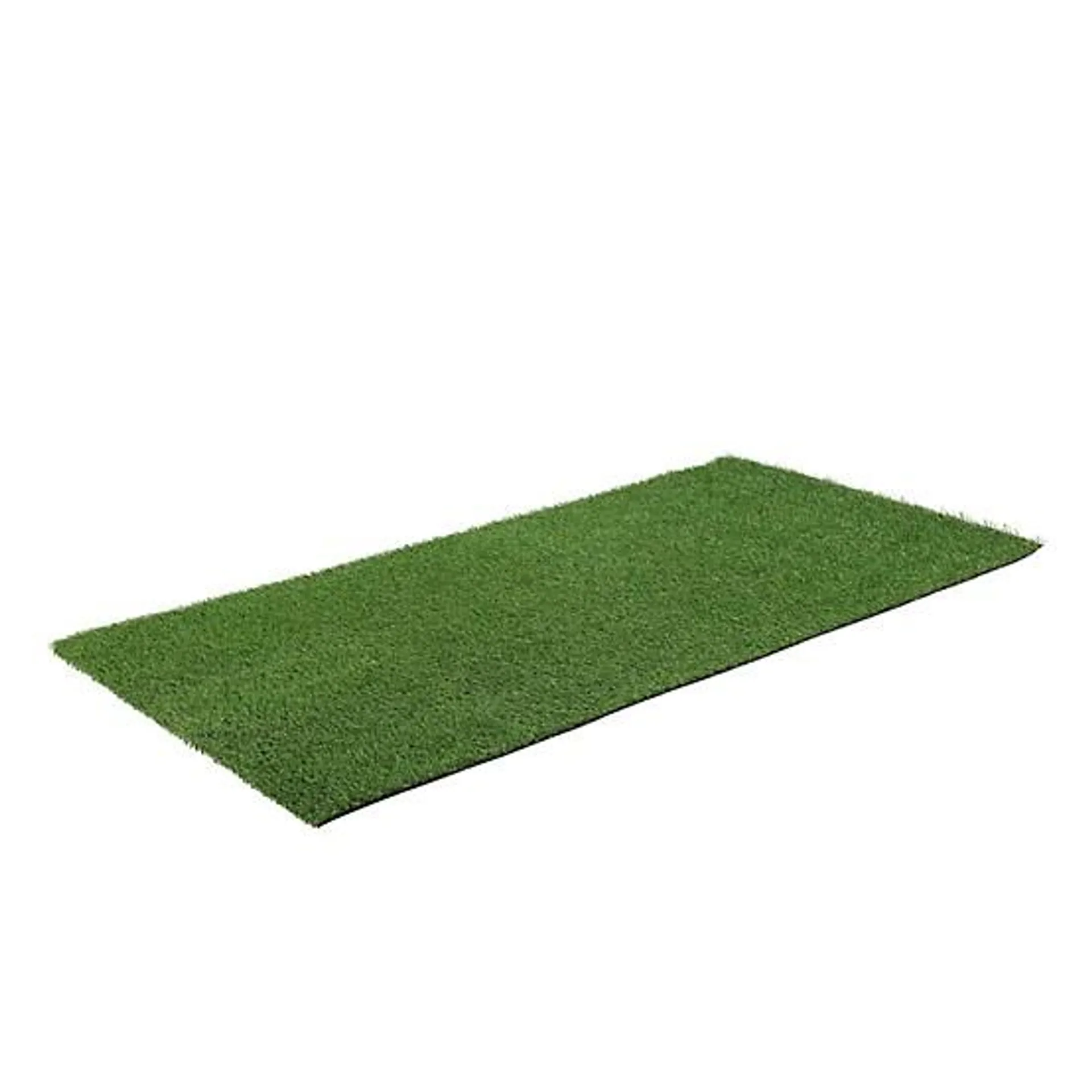 Red Shed 3 ft. x 6 ft. Artificial Plush Grass