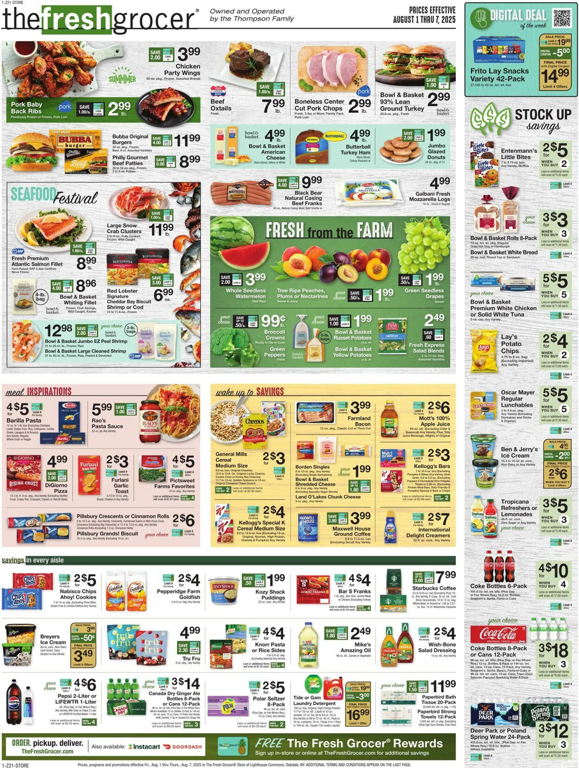 Weekly ad Gerrity's Supermarkets Current weekly ad from July 31 to August 7 2025 - Page 1