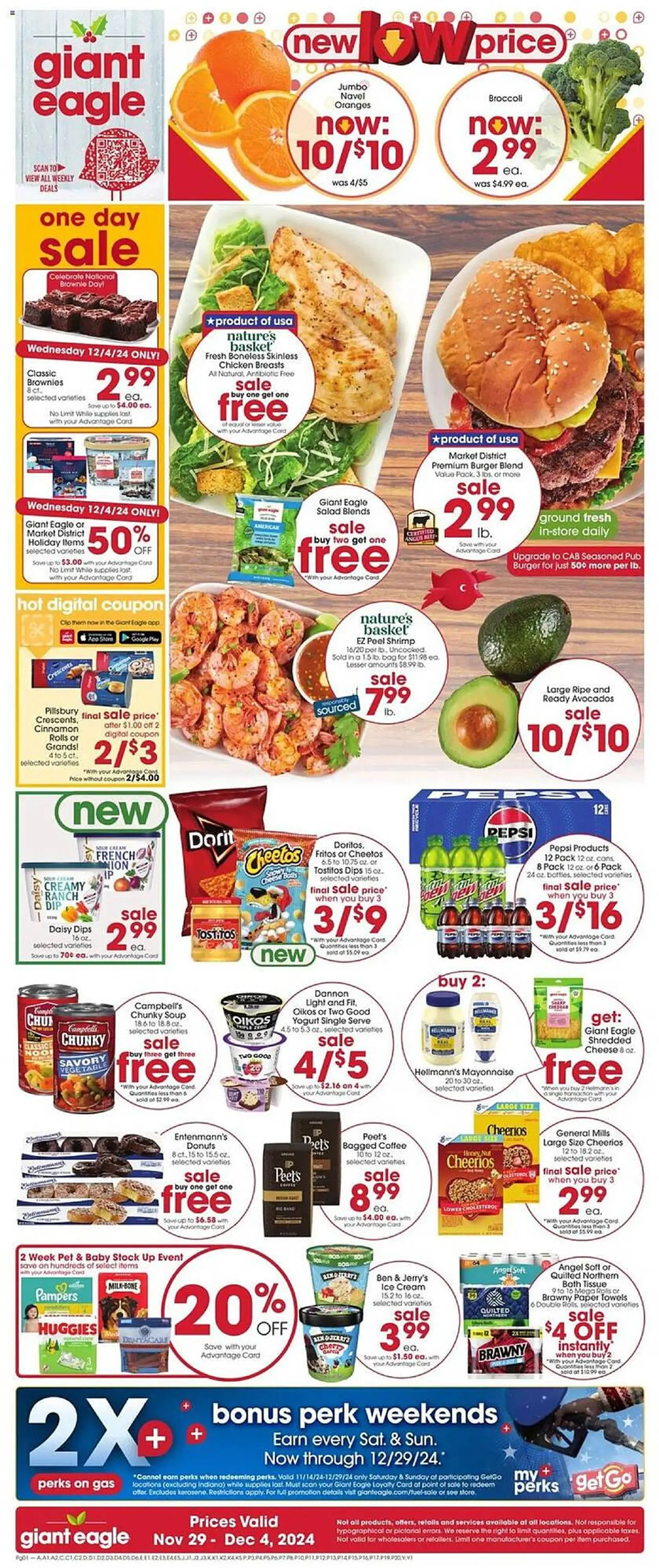 Weekly ad Giant Eagle Weekly Ad from November 29 to December 4 2024 - Page 3