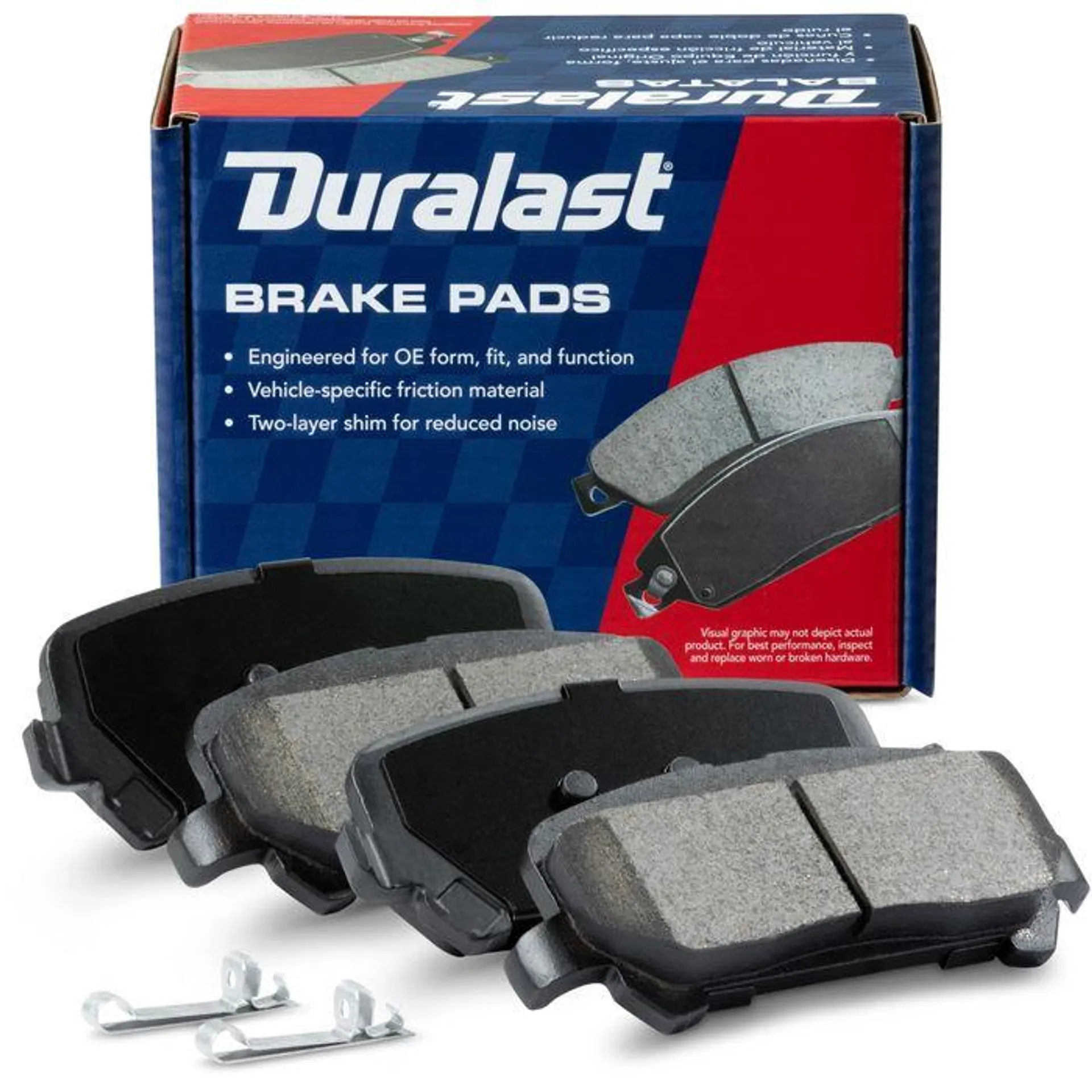 Duralast Ceramic Brake Pads D1806