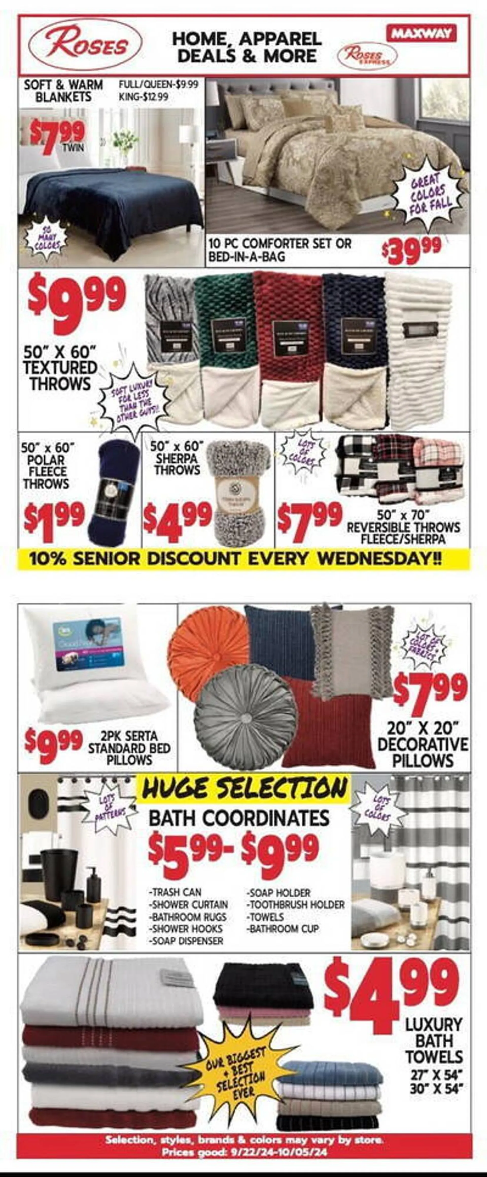 Roses Discount Store Weekly Ad - 1