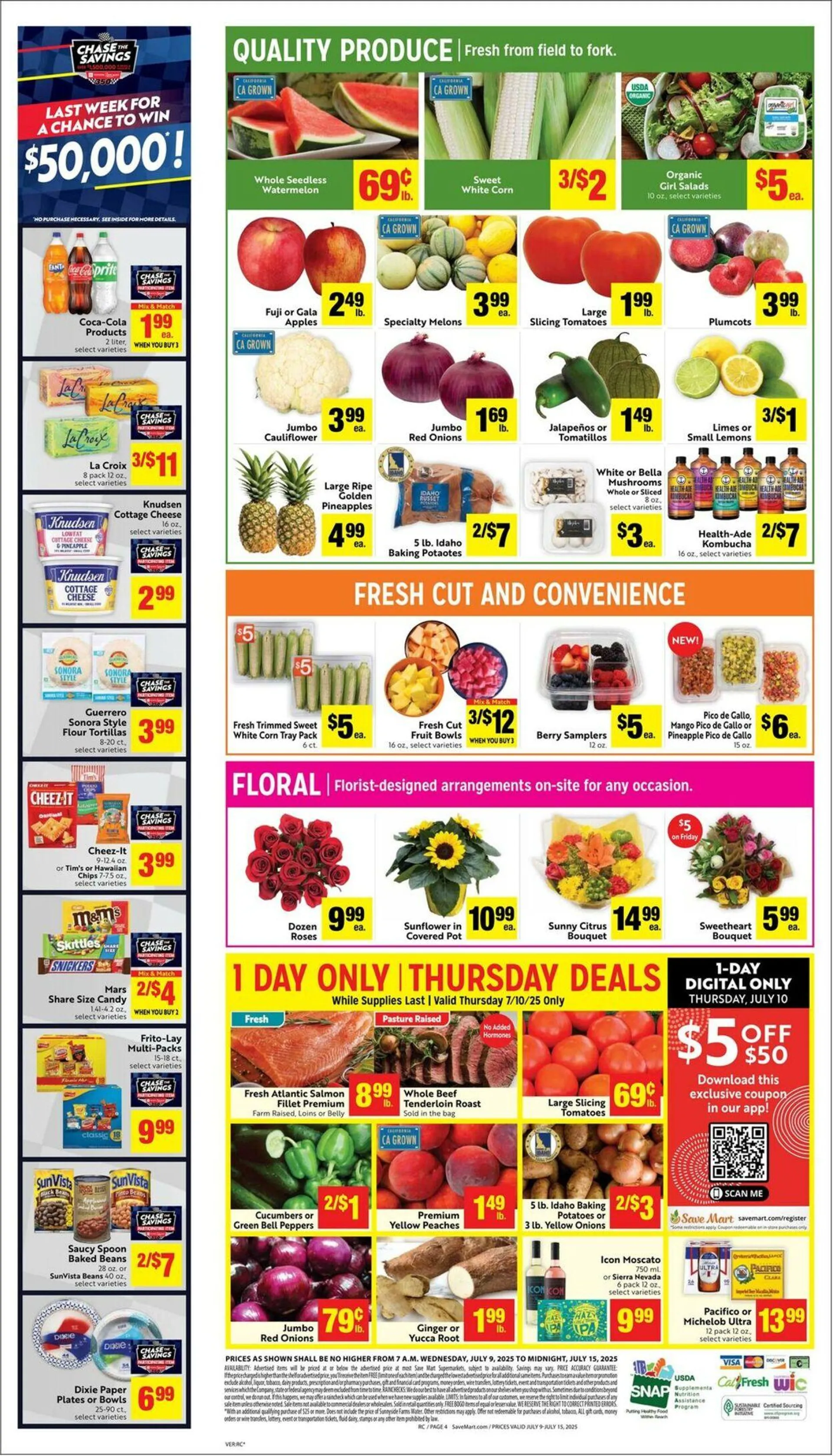 Weekly ad Save Mart Current weekly ad from July 9 to July 15 2025 - Page 4