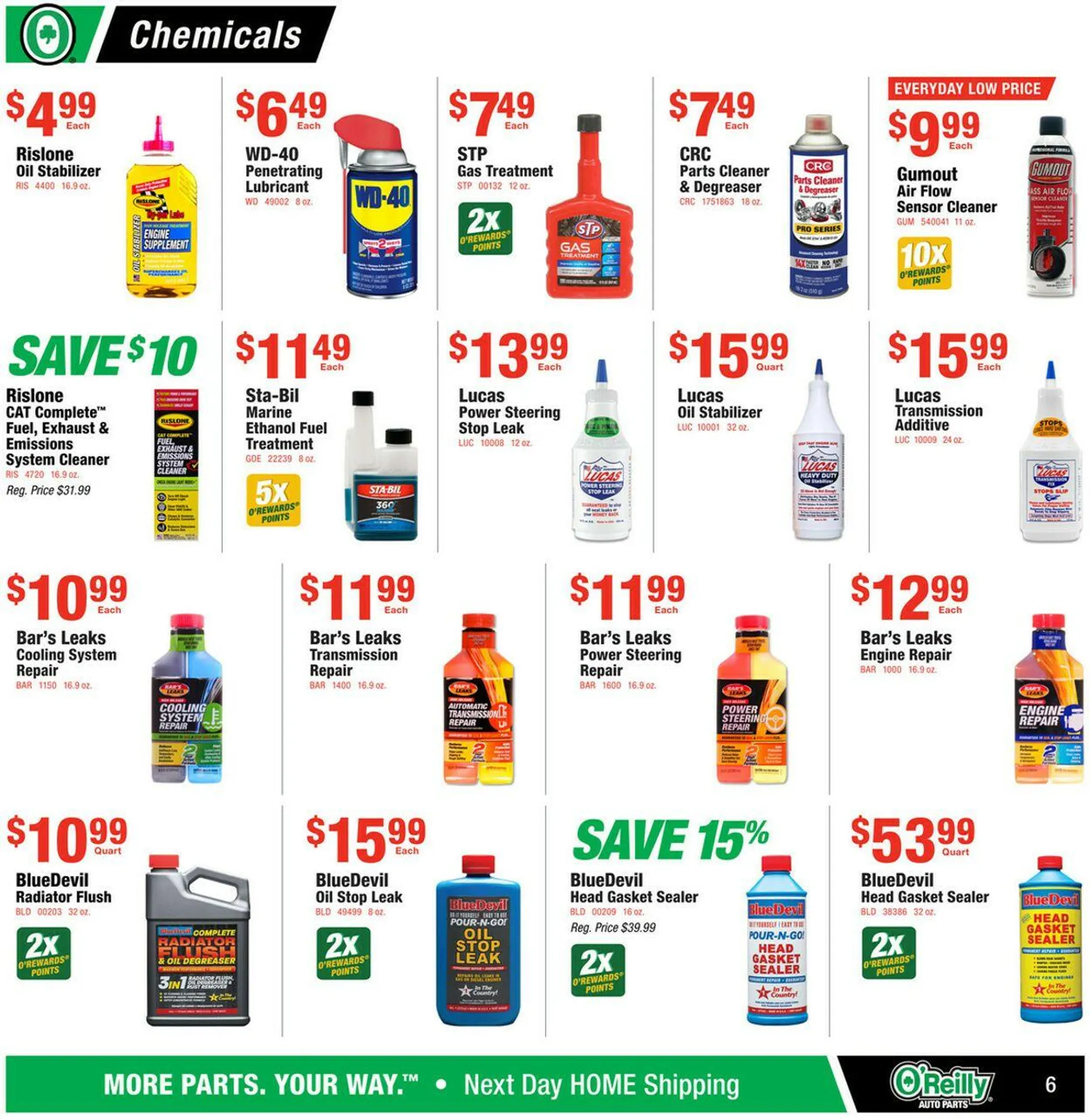 Weekly ad O’Reilly Auto Parts from April 30 to May 28 2025 - Page 6