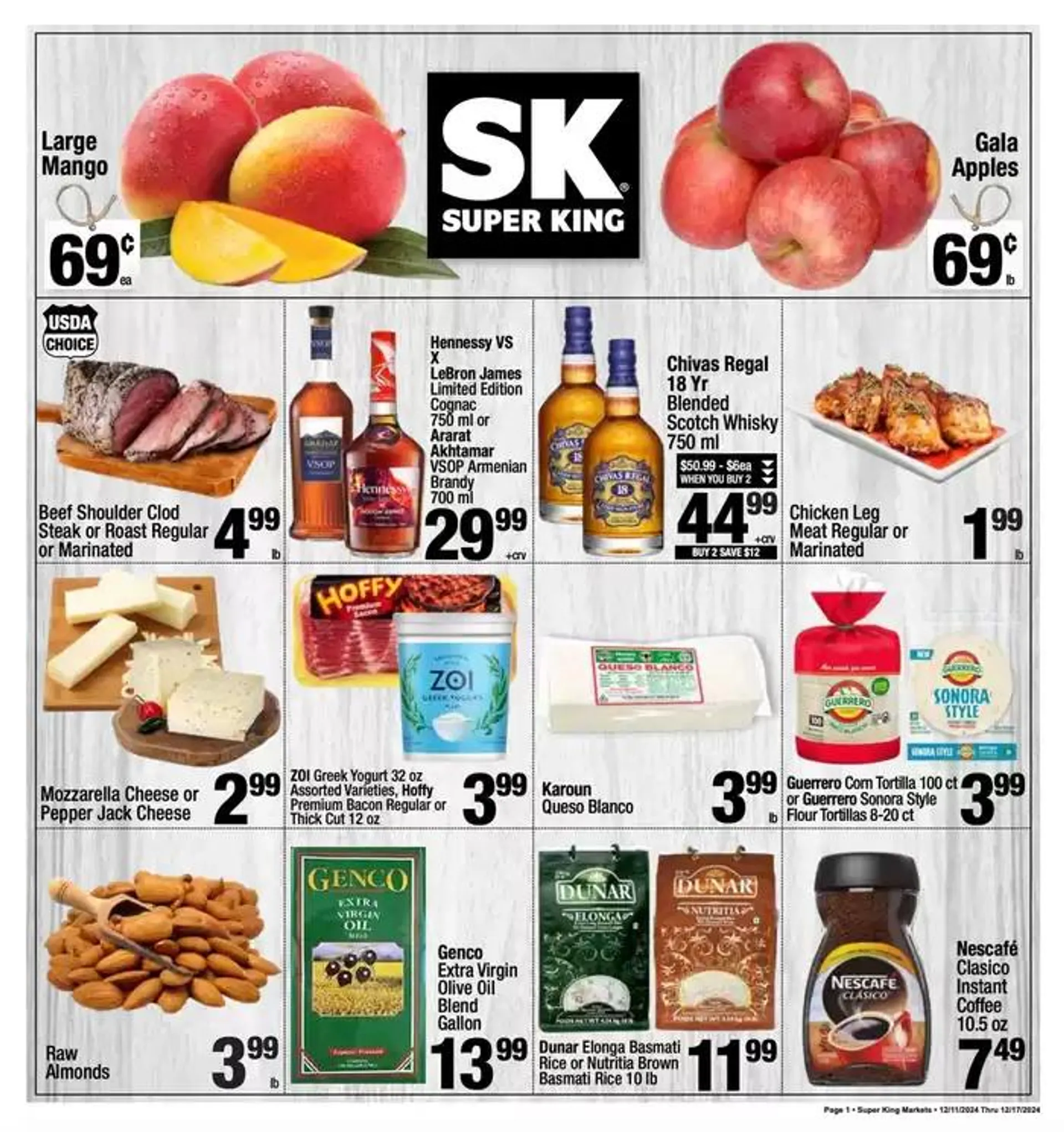 Weekly add Super King Markets - 1