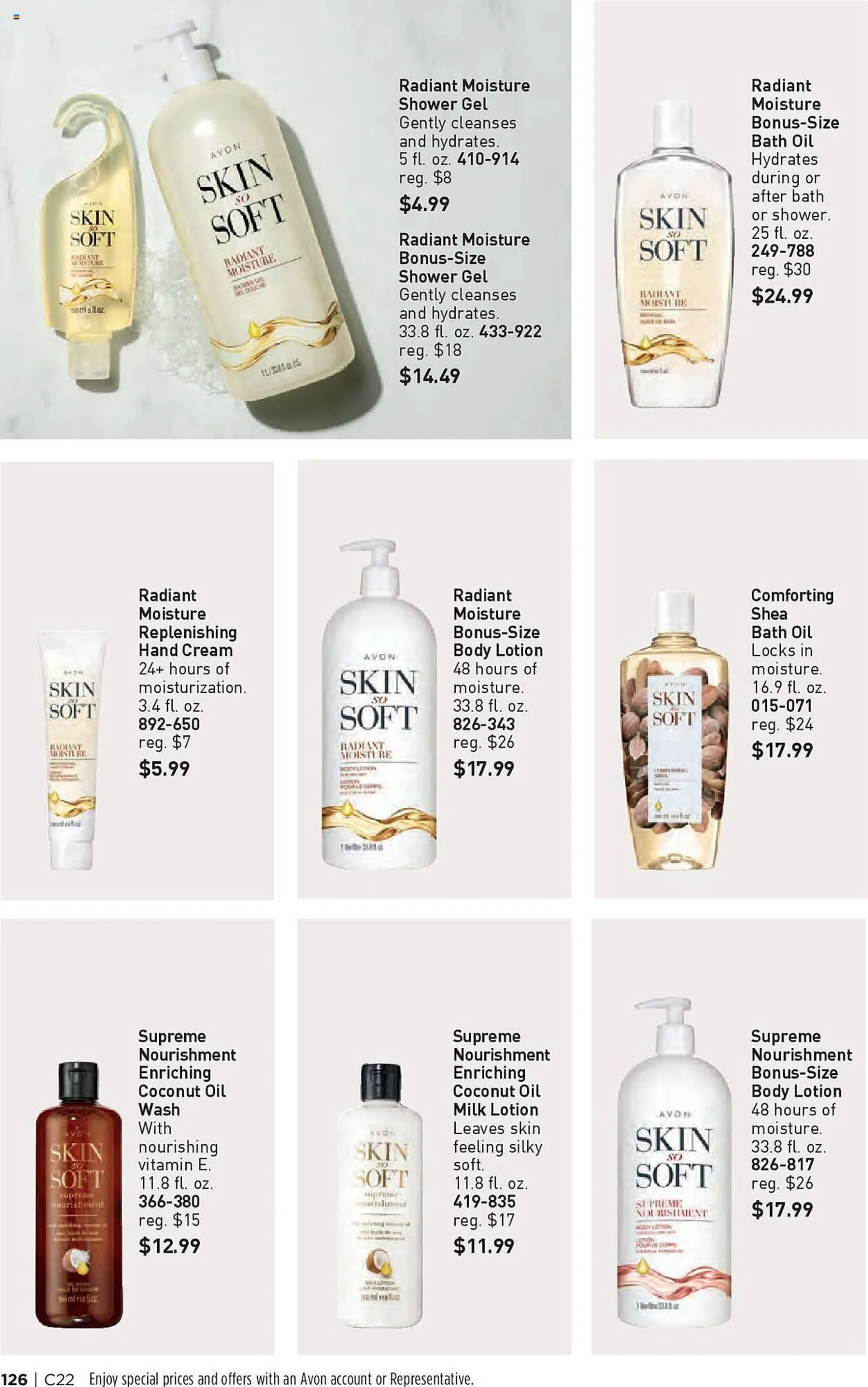 Weekly ad Avon Weekly Ad from October 23 to November 5 2024 - Page 122