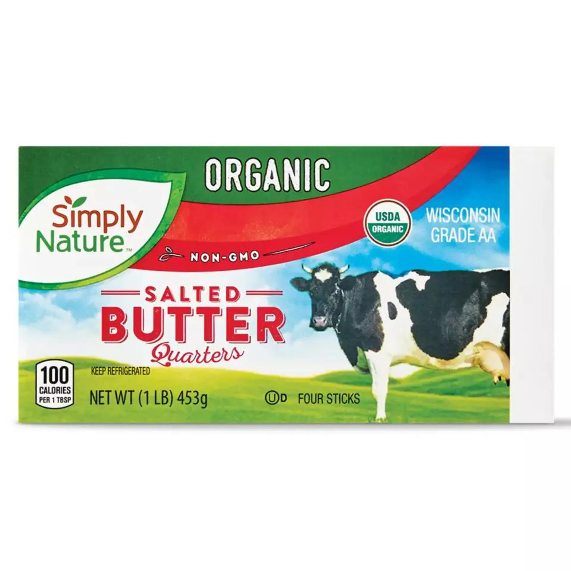 Organic Salted Butter, 16 oz