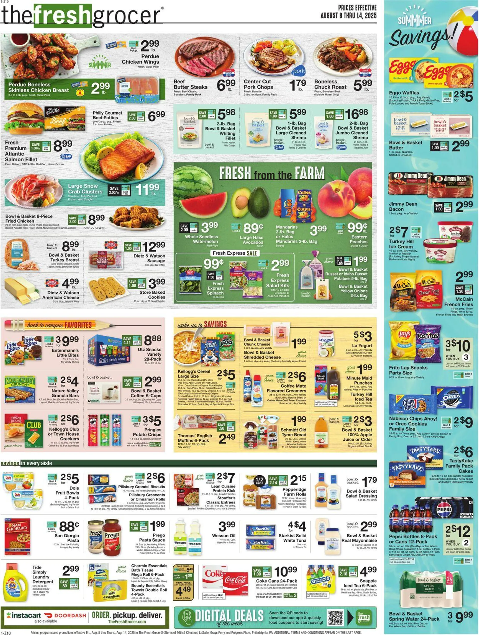Weekly ad Gerrity's Supermarkets Current weekly ad from August 7 to August 14 2025 - Page 1