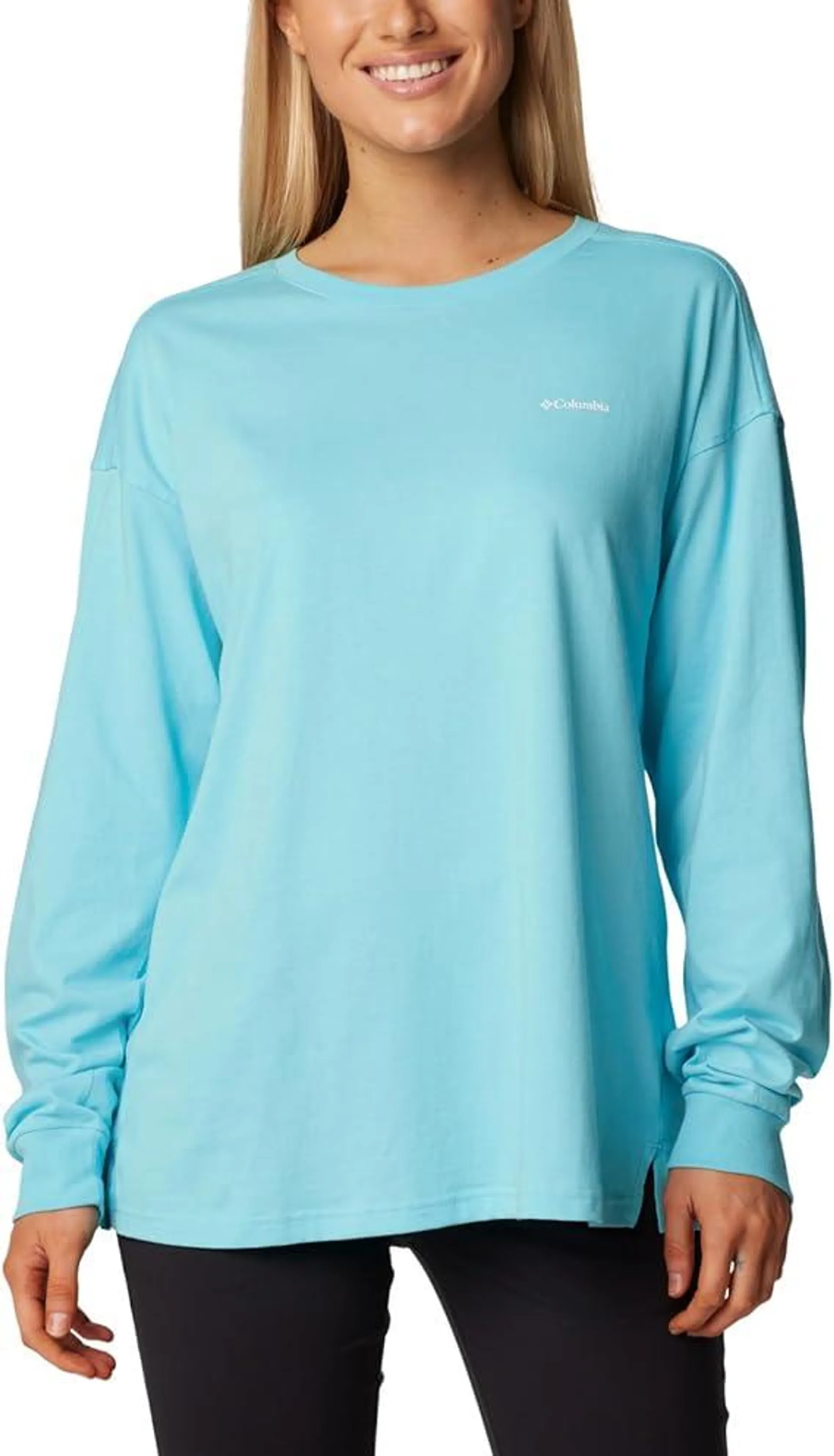 Columbia Women's North Cascades Branded Long Sleeve Crew