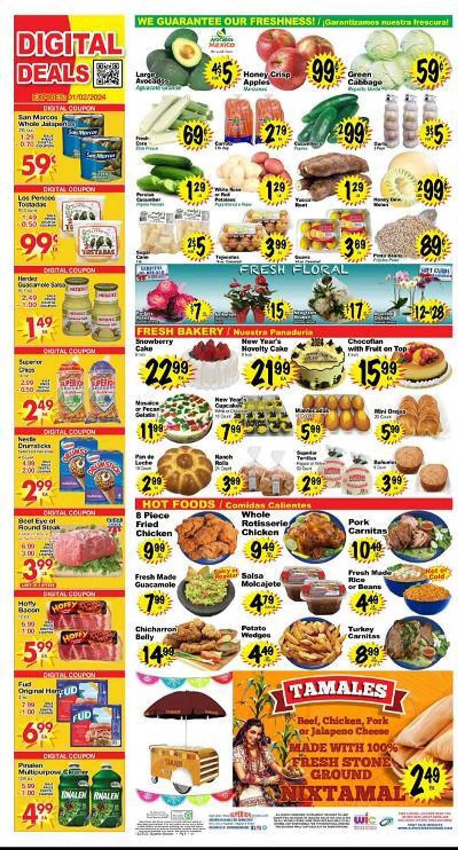 Weekly ad Numero Uno Weekly Ad from December 27 to January 2 2024 - Page 4