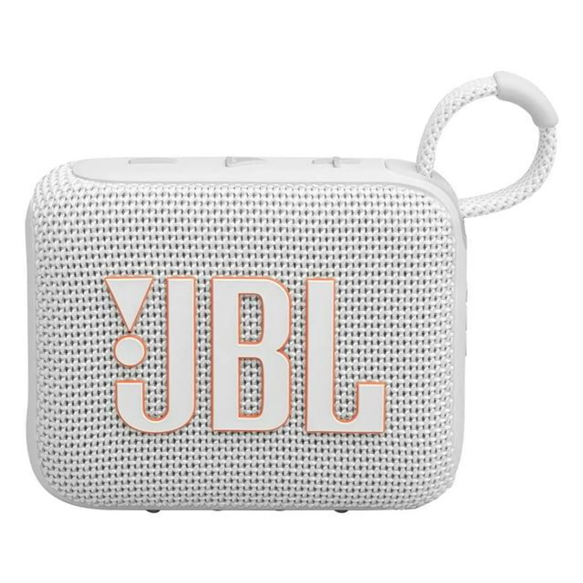 JBL Go 4 Portable Bluetooth Speaker, White