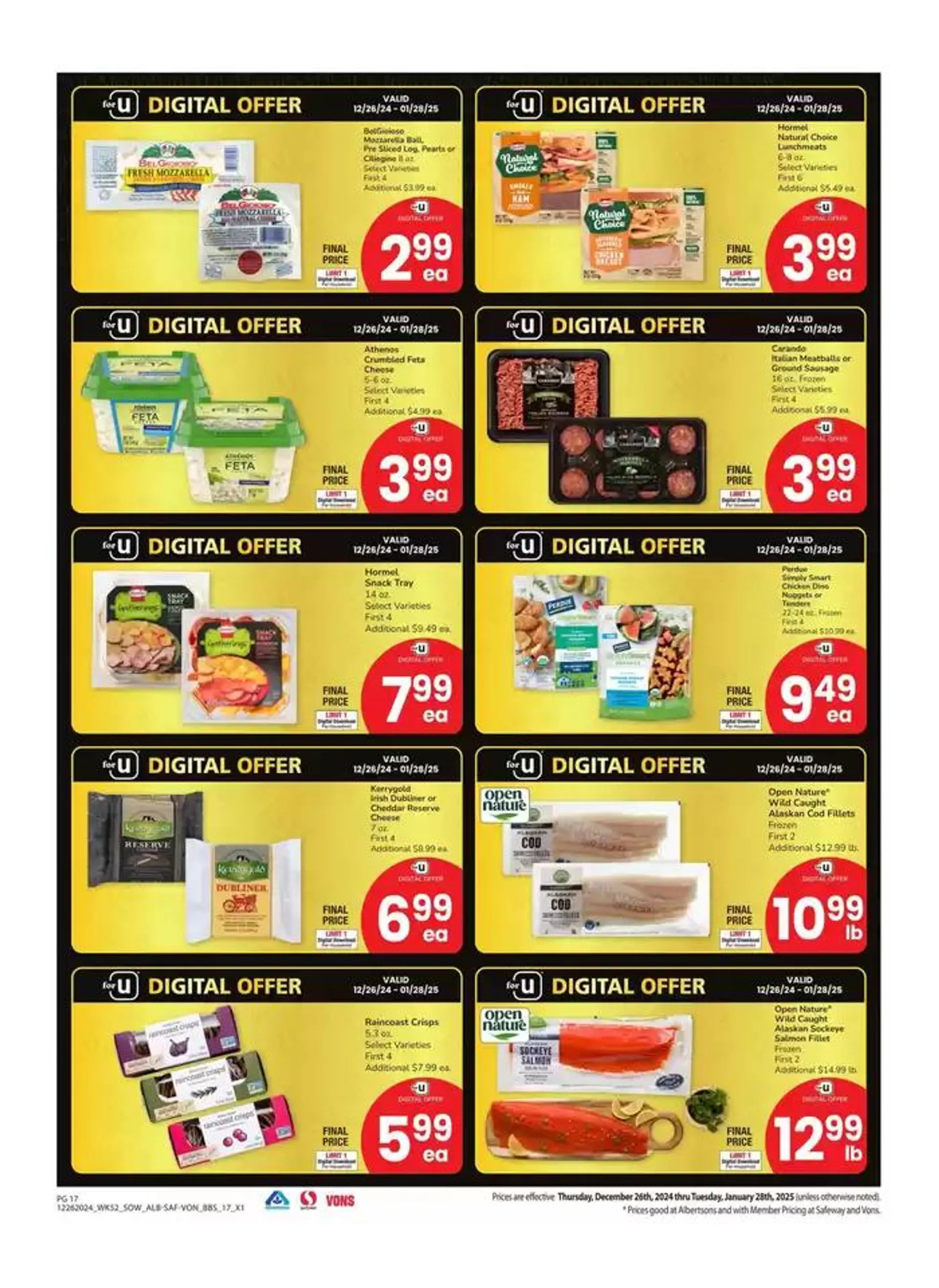 Weekly ad Albertsons - Southwest - BBS from December 26 to January 28 2025 - Page 17