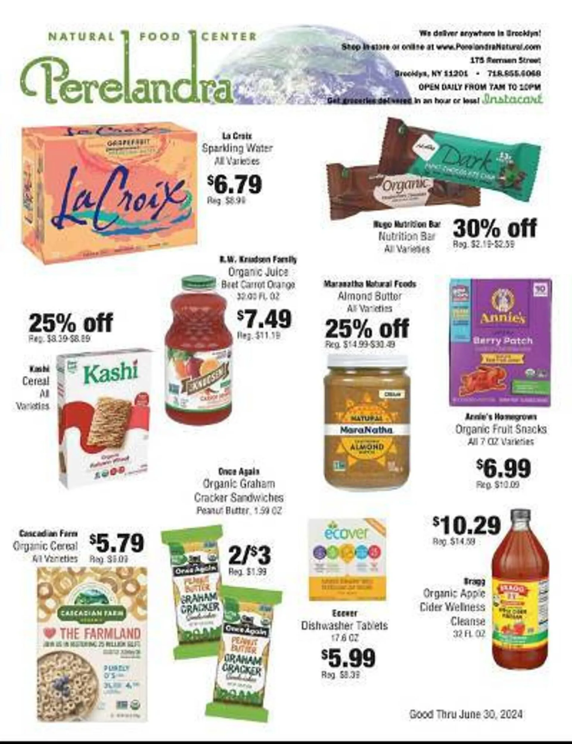 Perelandra Natural Food Center Weekly Ad - 1