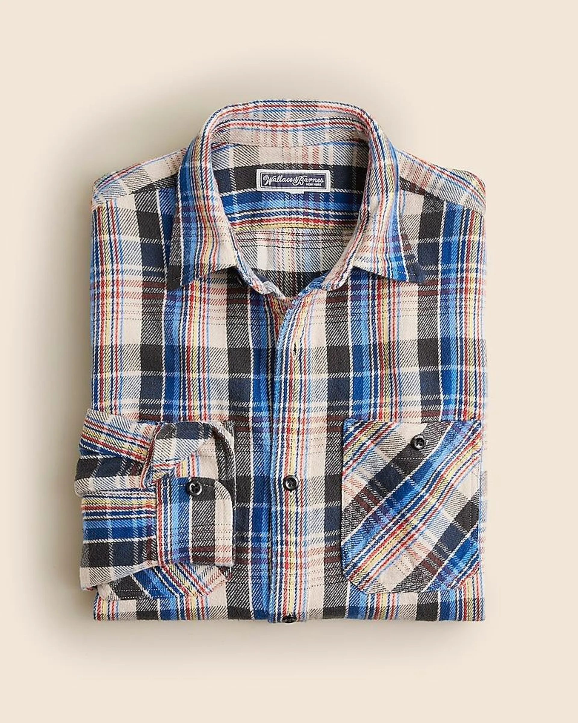 Wallace & Barnes heritage flannel workshirt