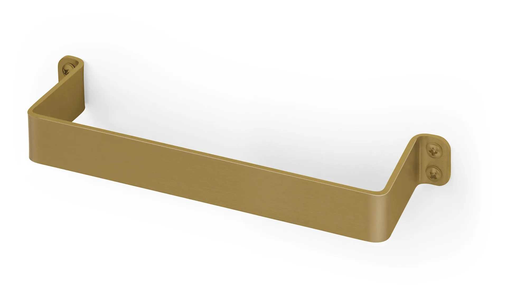 Bend 8w Towel Rack in Gold