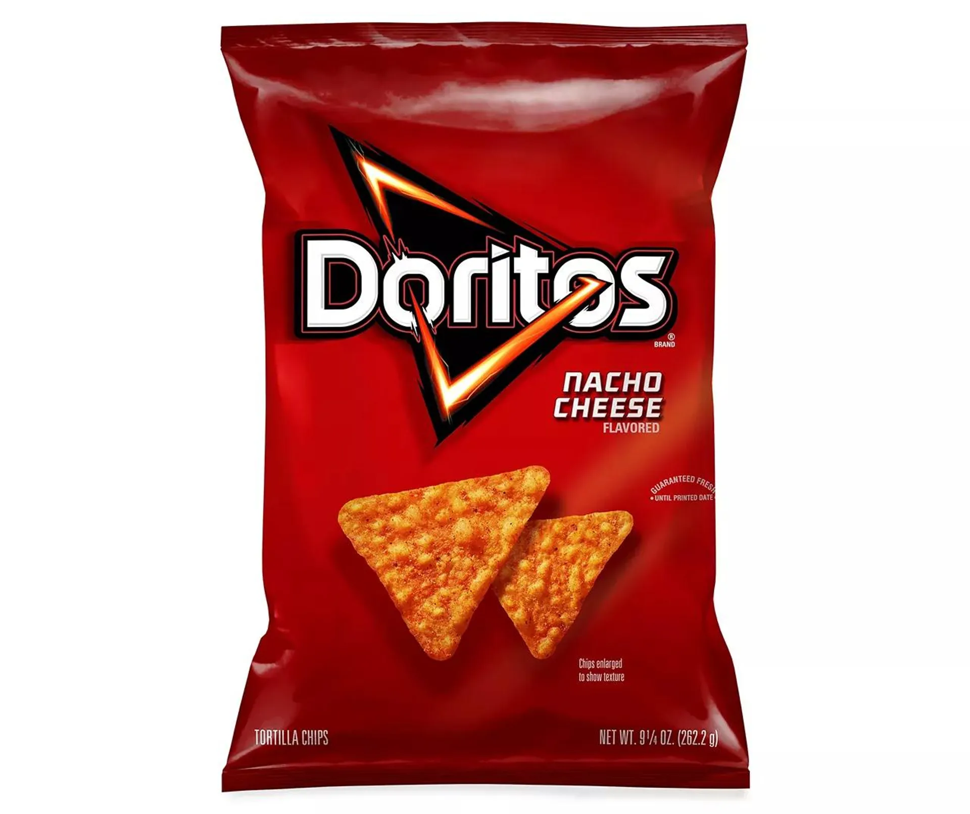 Doritos Tortilla Chips Nacho Cheese Flavored 9 1/4 Oz