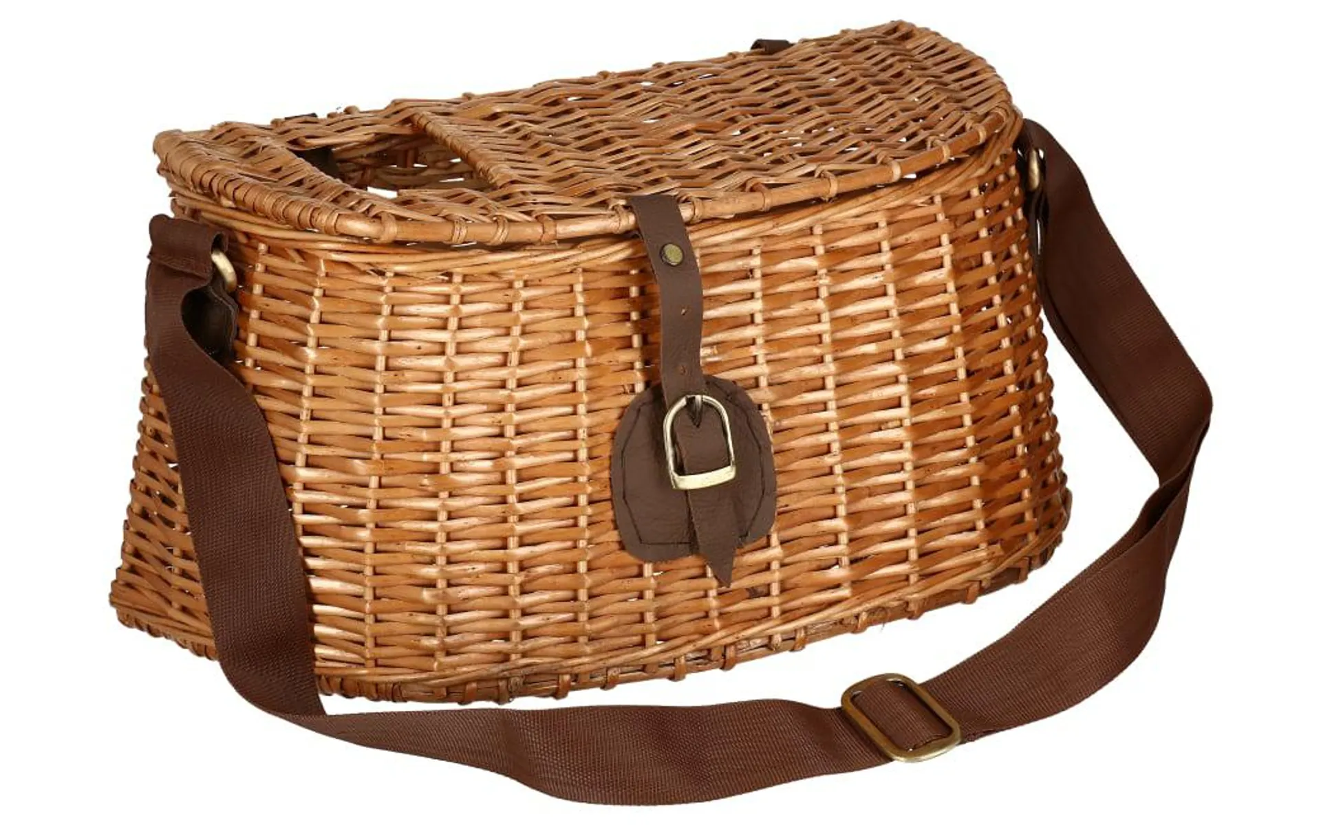 White River Fly Shop Wicker Creel Basket