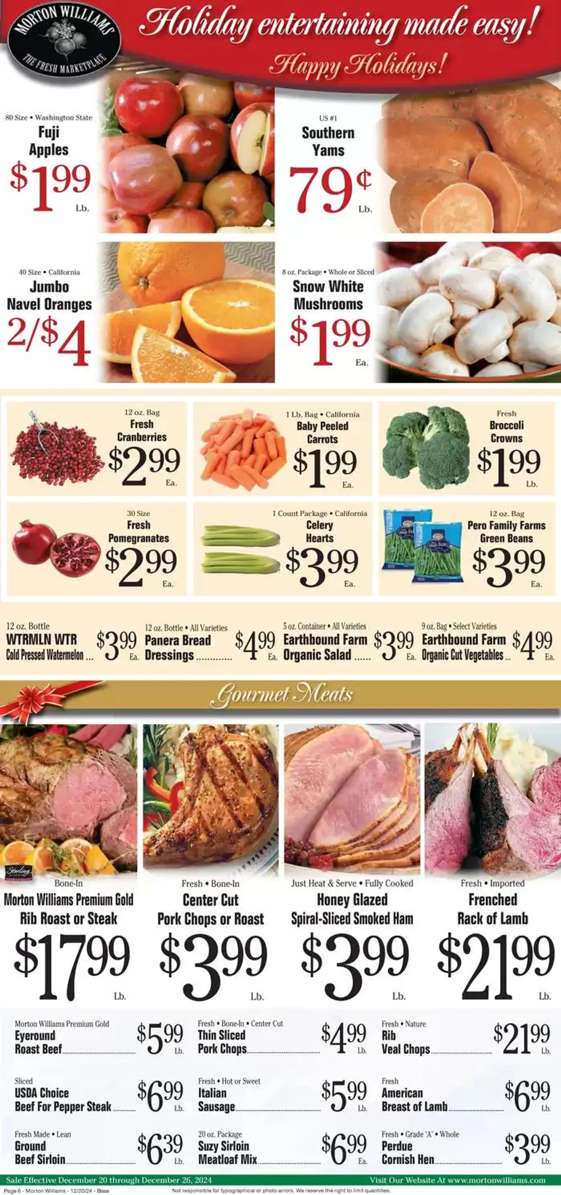 Weekly ad Morton Williams Weekly Specials from December 20 to January 3 2025 - Page 6