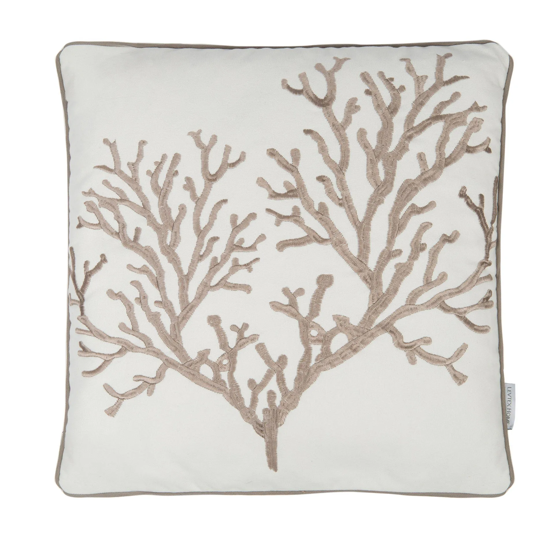 Levtex Home Galapagos Coastal Coral Decorative Pillow