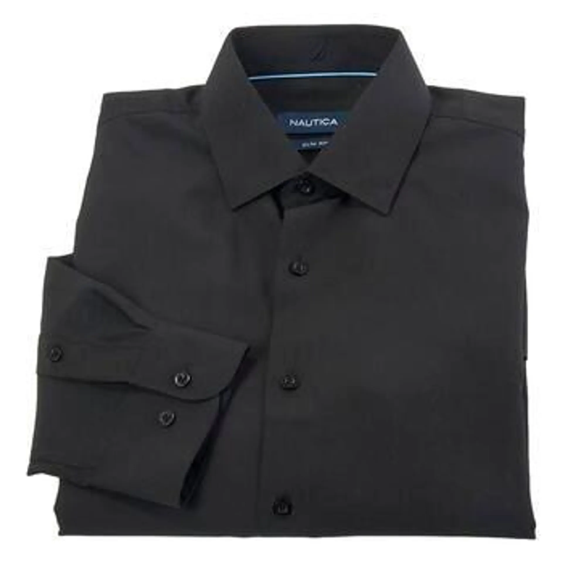 Mens Nautica Slim Fit Stretch Dress Shirt