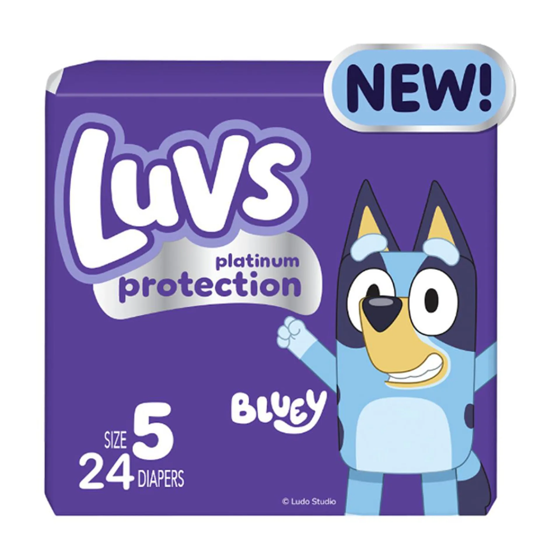 Luvs Platinum Protection Baby Diapers, Size 5 - 24 ct