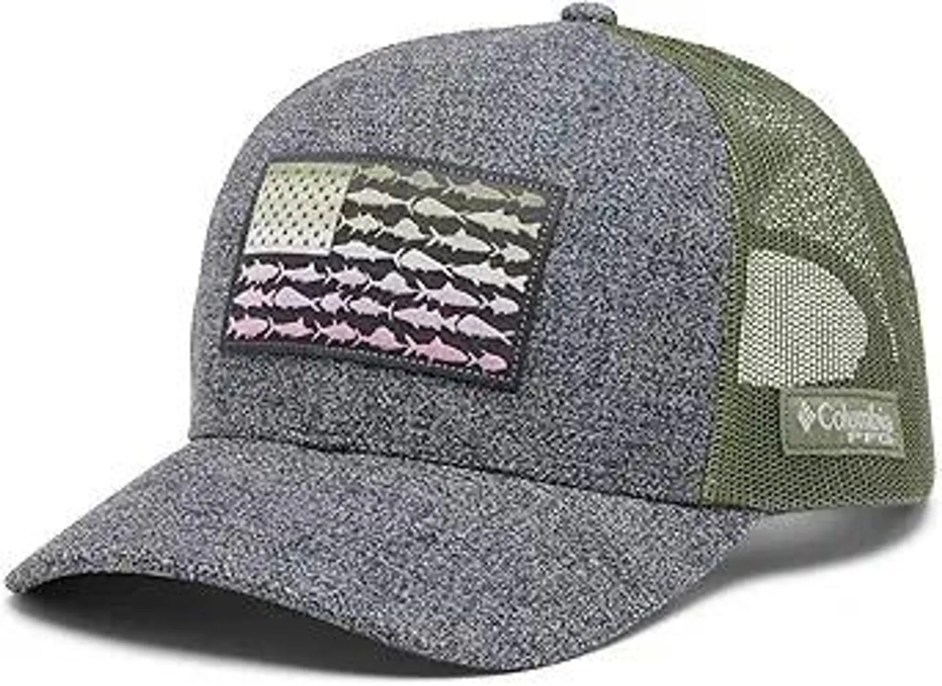 Columbia PFG Fish Flag Mesh Snap Back