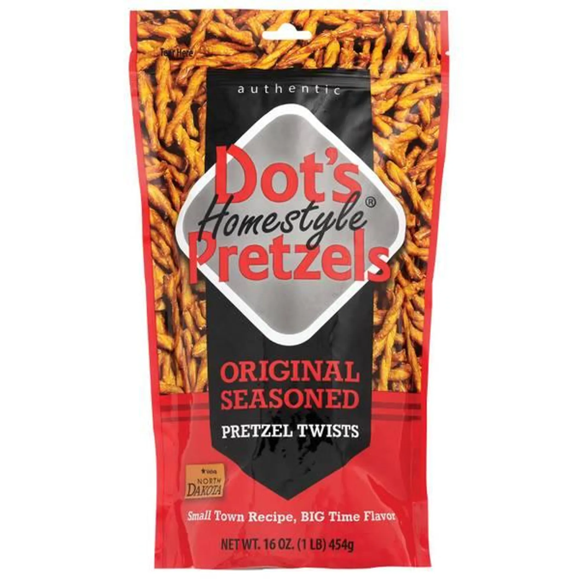 16 oz Homestyle Pretzels Original Seasoned