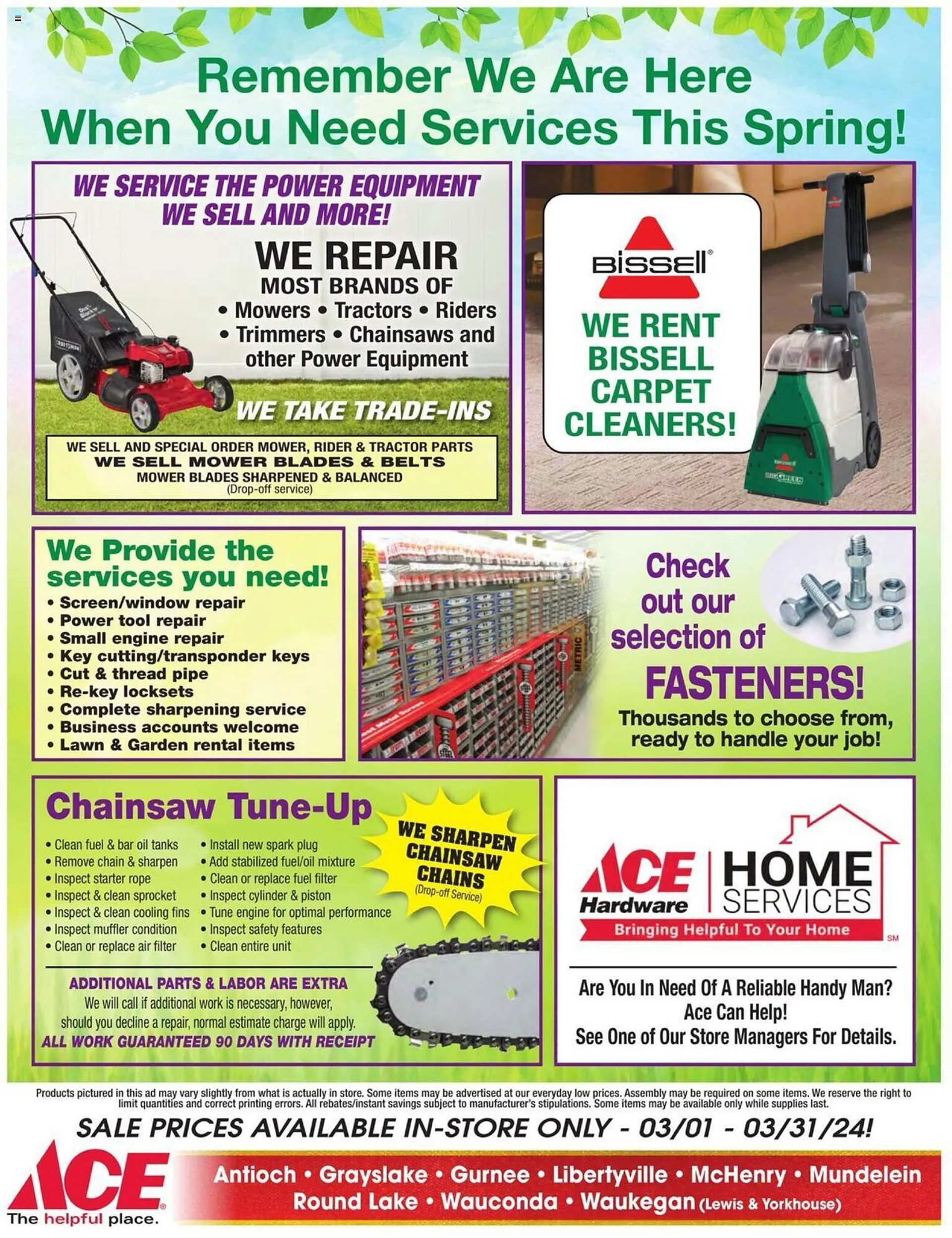 Weekly ad Ace Hardware Weekly Ad from March 1 to March 31 2024 - Page 14
