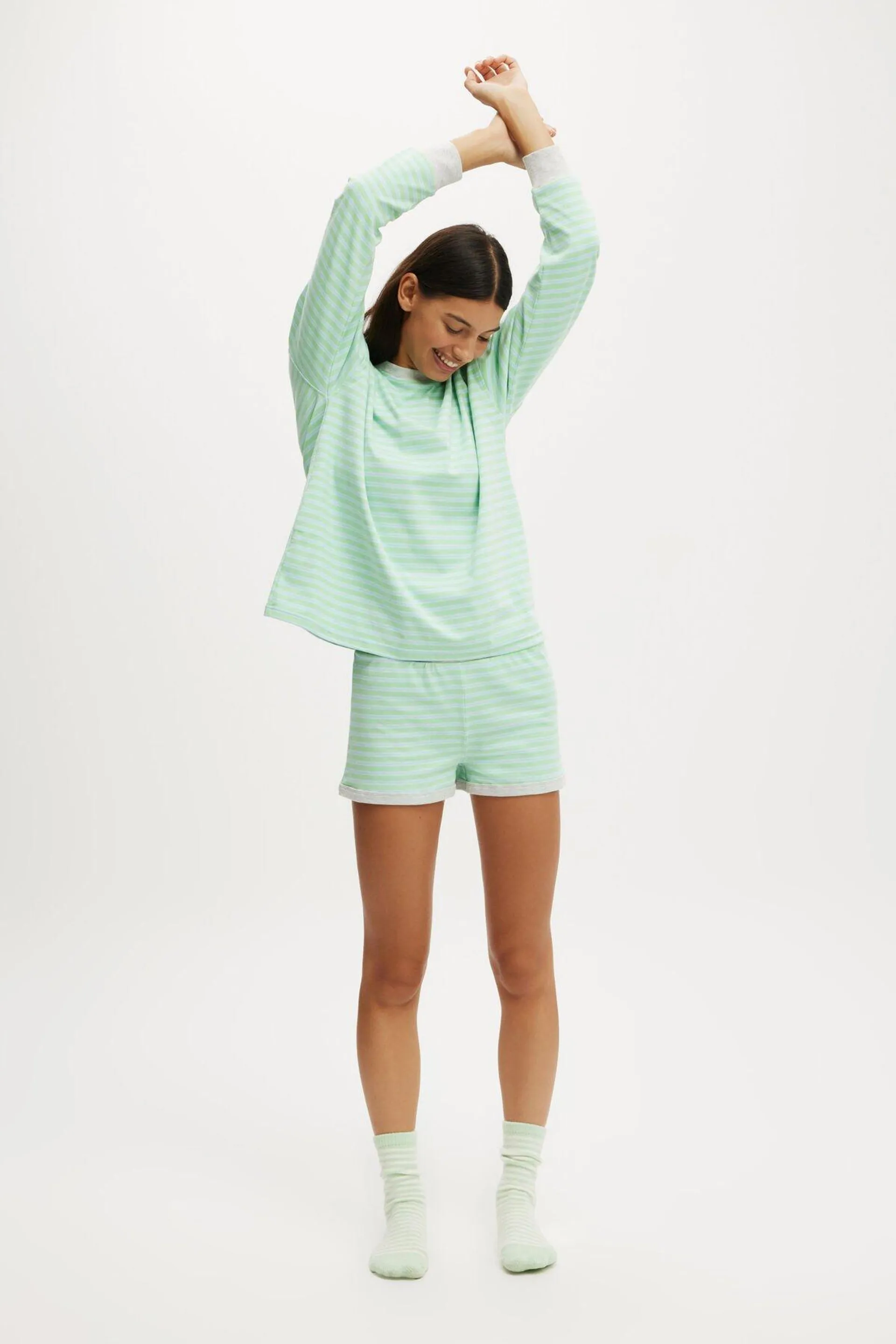 Stripe Lounge Boyshort