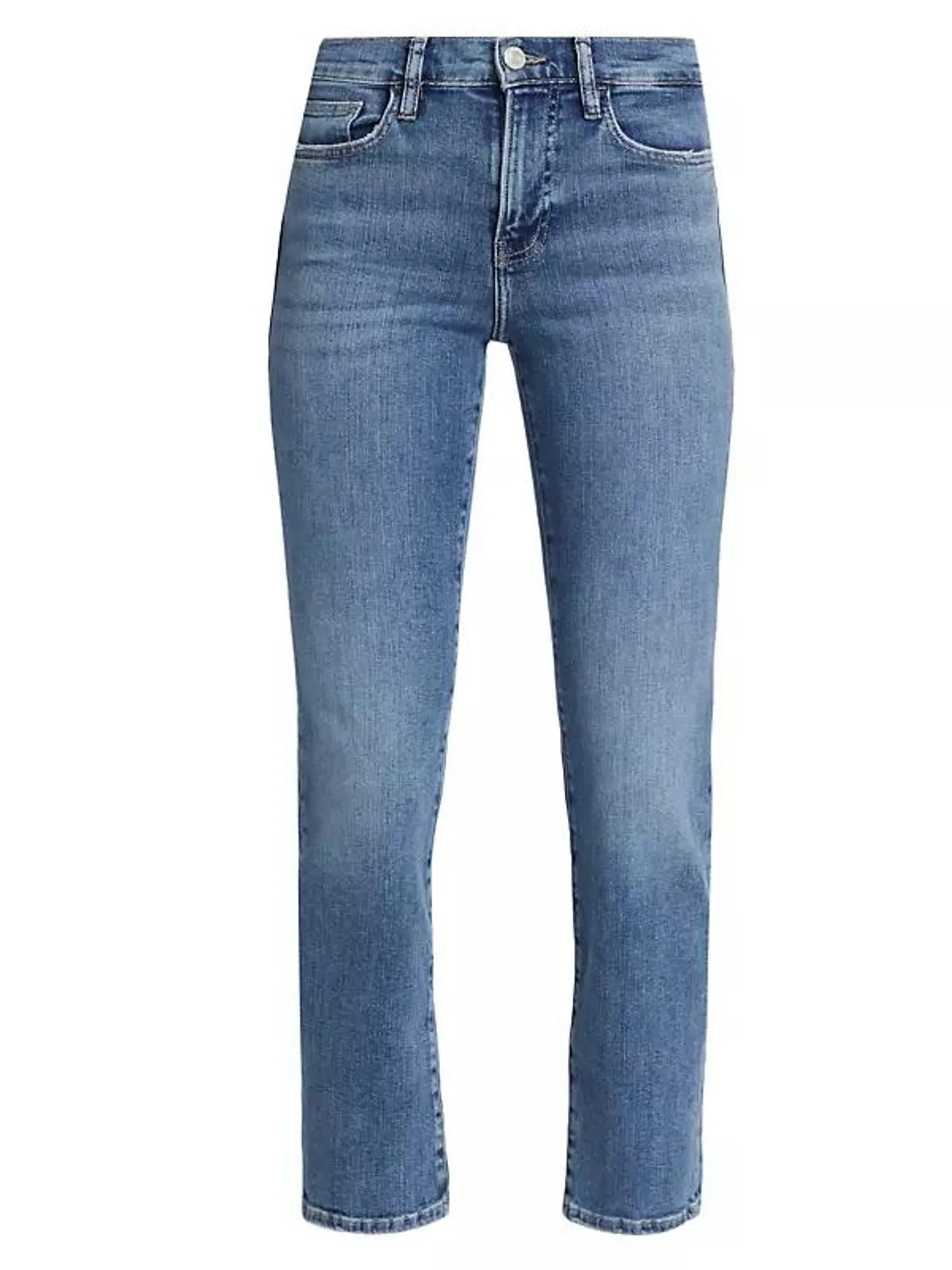 Le High Straight-Leg Jeans