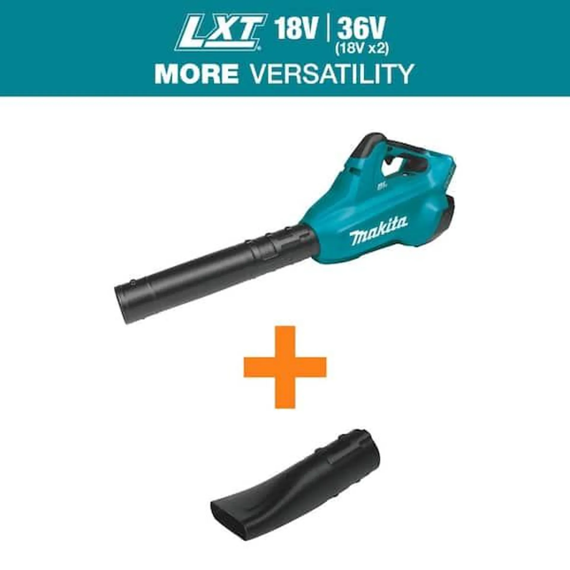 120 MPH 473 CFM LXT 18V X2 (36V) Lithium-Ion Cordless Brushless Leaf Blower with Flat End Nozzle