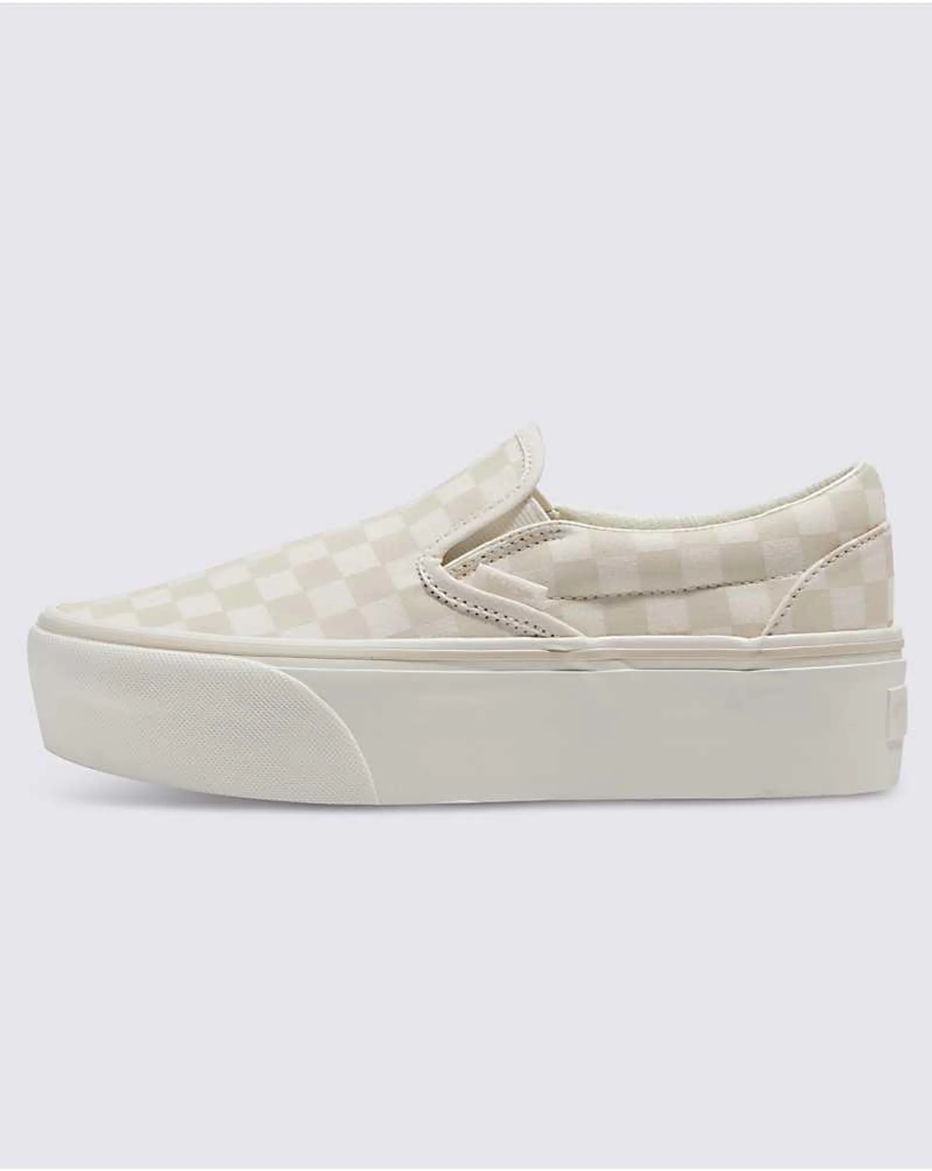 Classic Slip-On Checkerboard Stackform Shoe