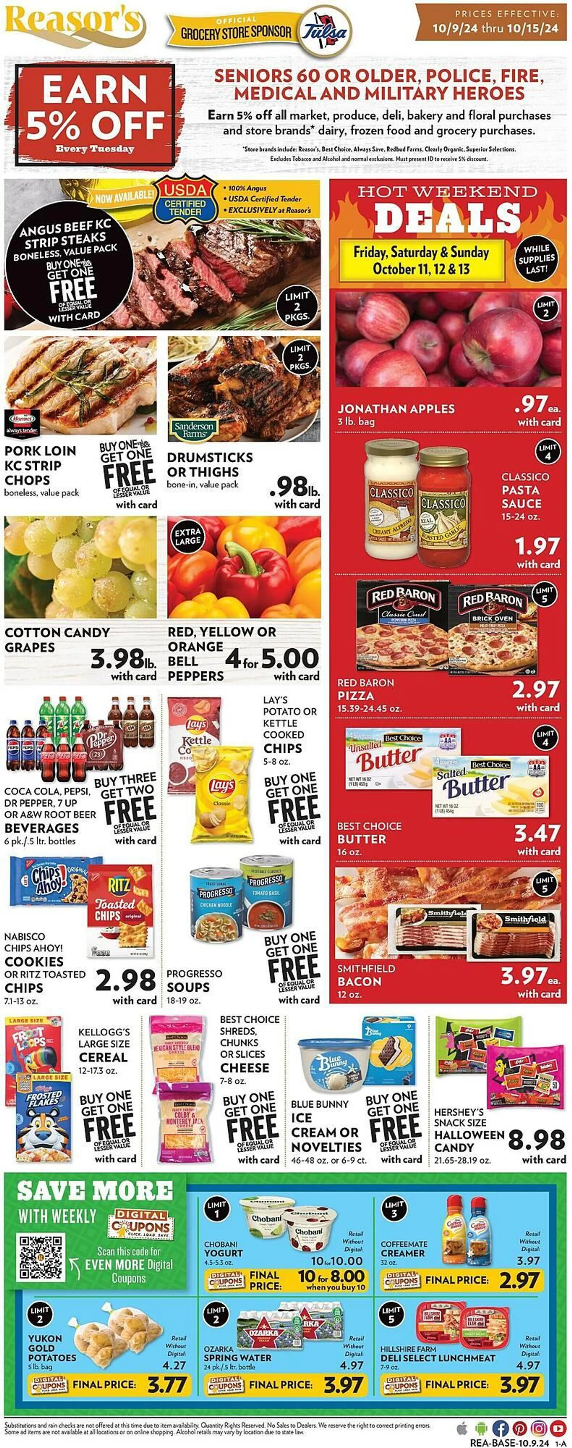 Reasors Weekly Ad - 1